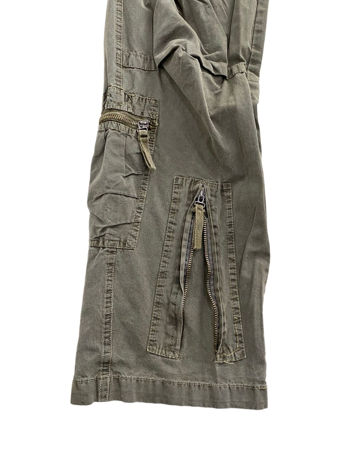 Hysteric Glamour 🇯🇵 GROSSO tactical multipocket Pants Military design Size US 32 / EU 48 - 7 Thumbnail