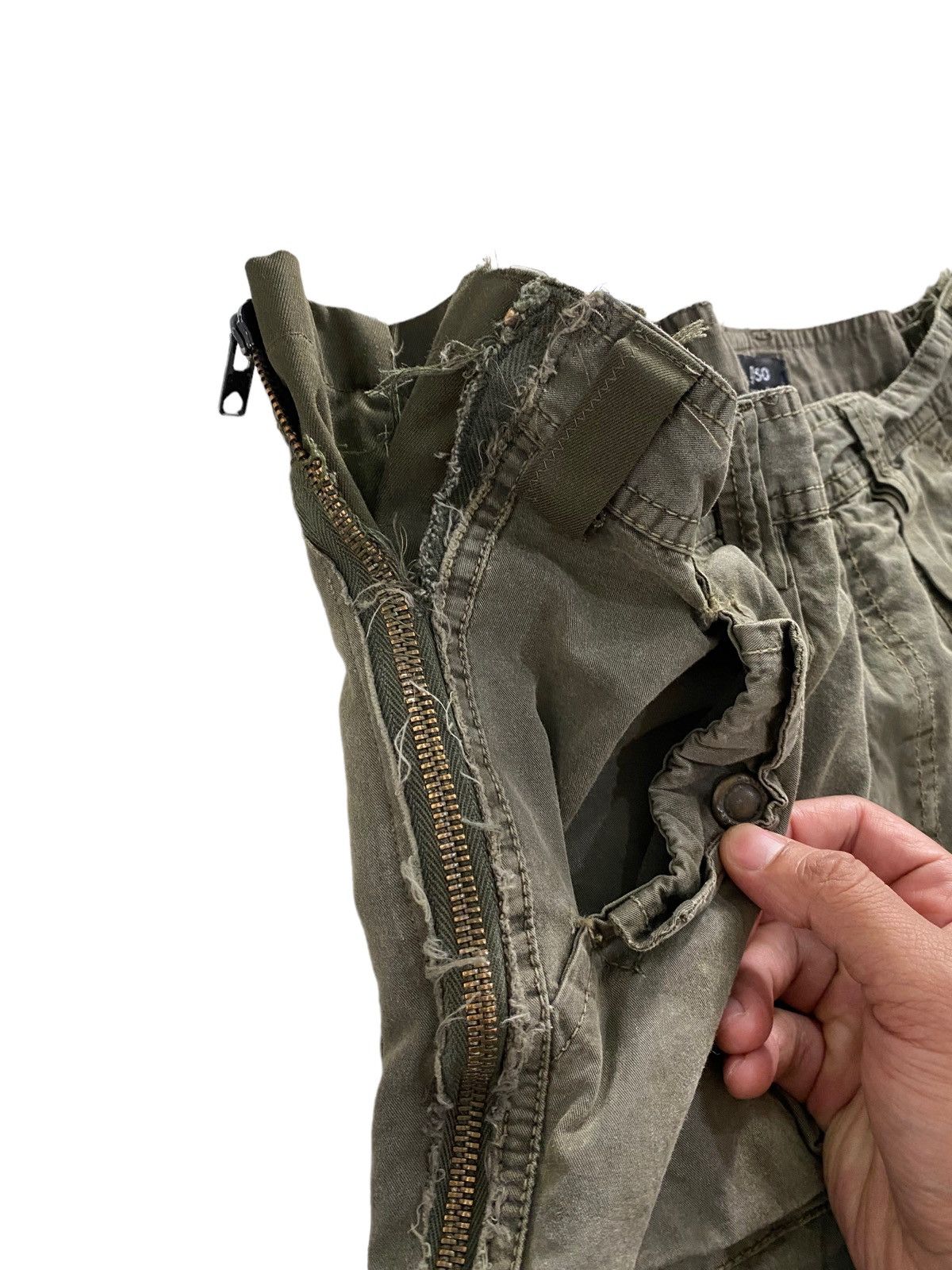 Hysteric Glamour 🇯🇵 GROSSO tactical multipocket Pants Military design Size US 32 / EU 48 - 9 Thumbnail
