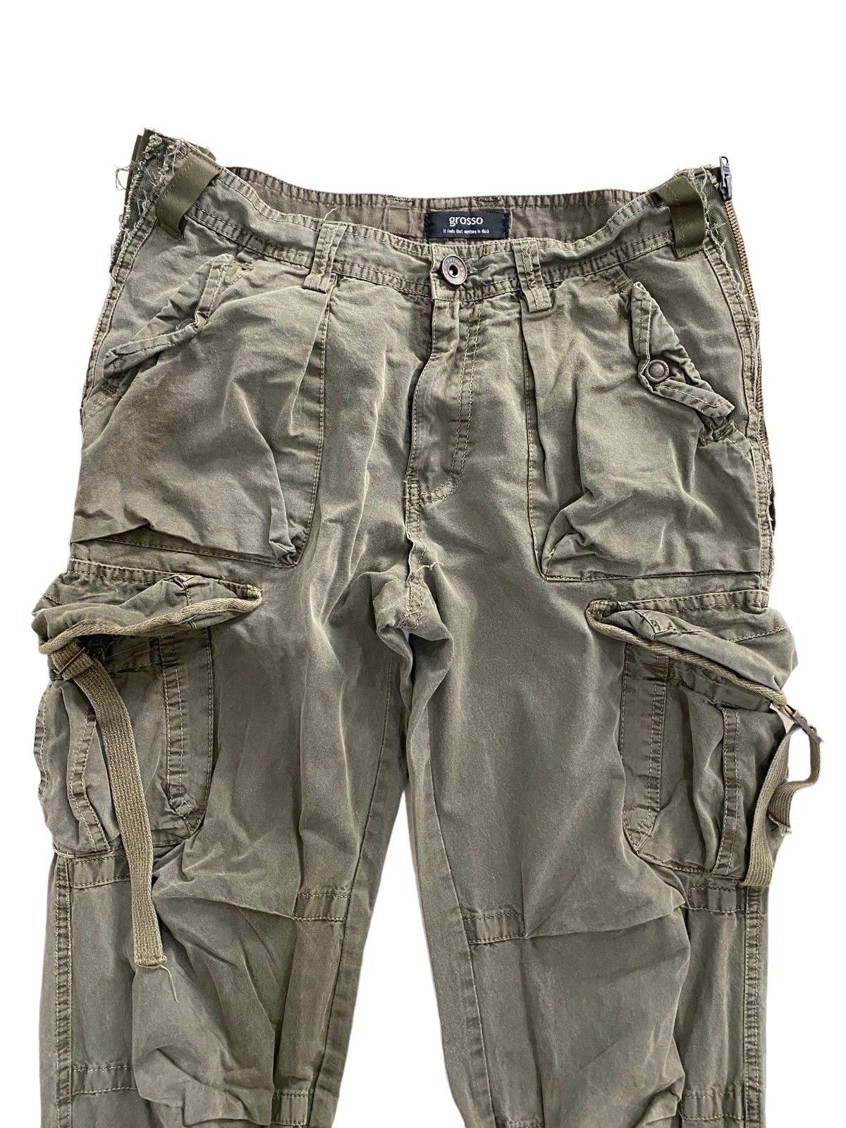 Hysteric Glamour 🇯🇵 GROSSO tactical multipocket Pants Military design Size US 32 / EU 48 - 4 Thumbnail
