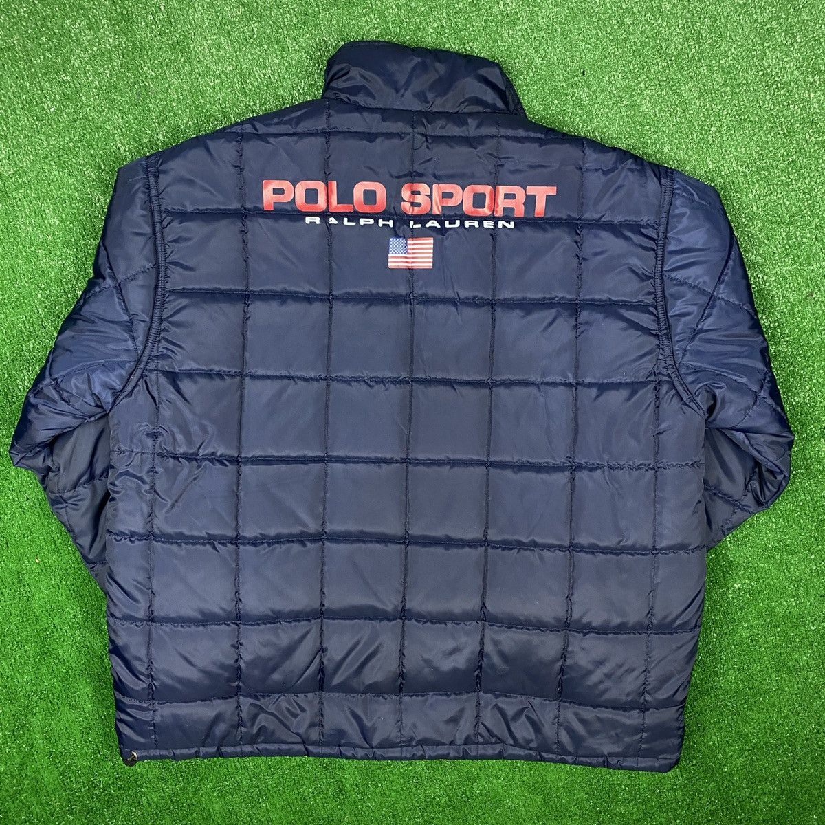 Vintage Vintage polo sport Reversible puffer pullover Size US L / EU 52-54 / 3 - 4 Thumbnail