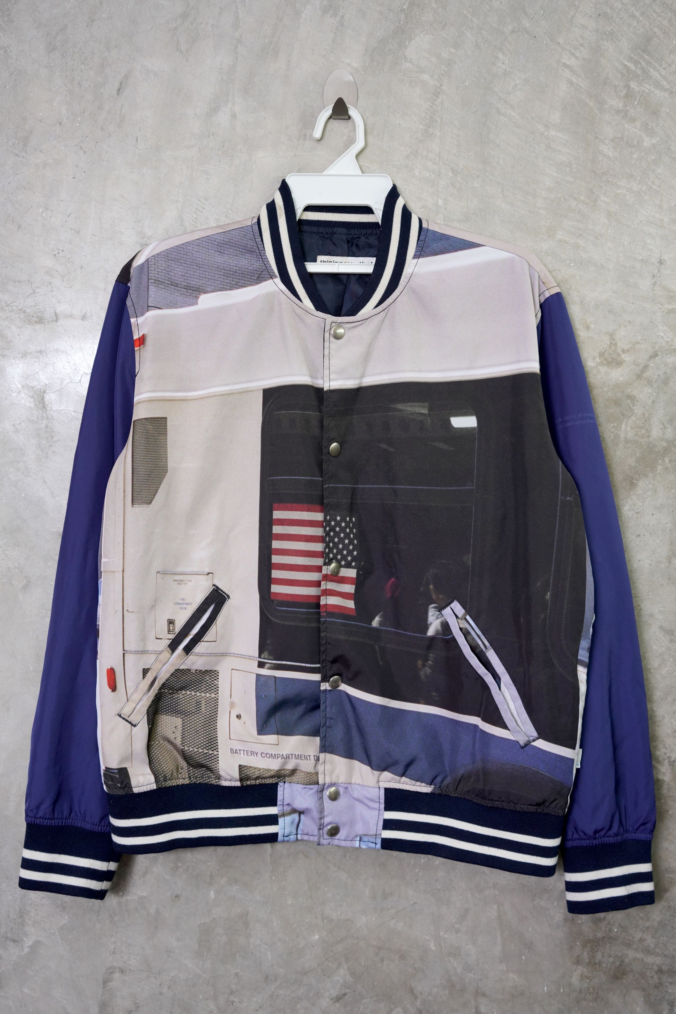 thisisneverthat 🔥RARE🔥 Lake on Fire Full Print Jacket Size US L / EU 52-54 / 3 - 1 Thumbnail