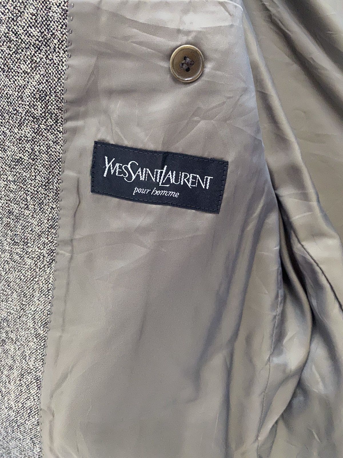 Yves Saint Laurent Vintage Yves Saint Laurent Blazer Coat Size 42R - 6 Thumbnail
