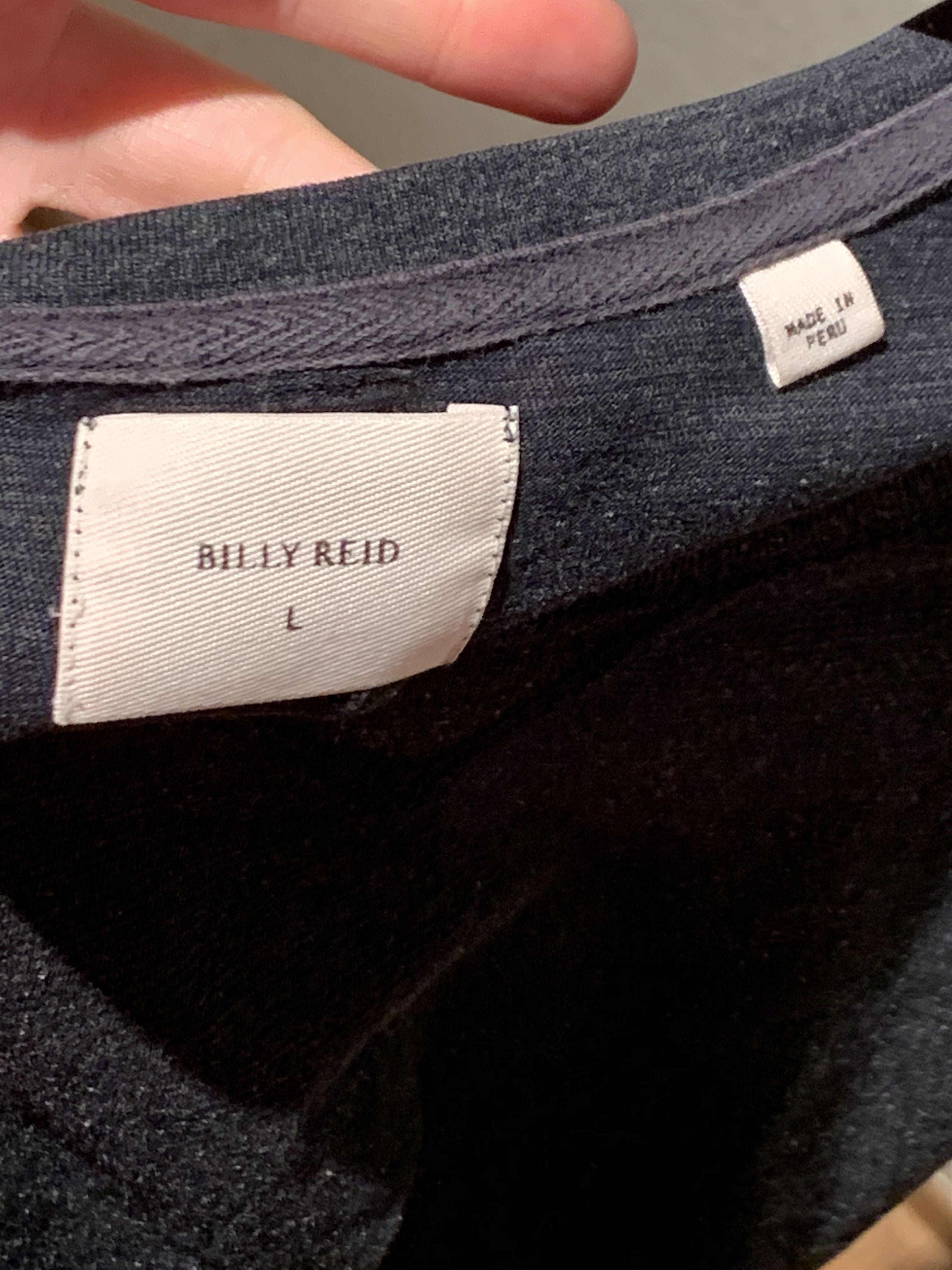 Billy Reid × Designer *RARE* Billy Reid Peruvian Knit Long Sleeve Shirt - Large Size US L / EU 52-54 / 3 - 7 Thumbnail