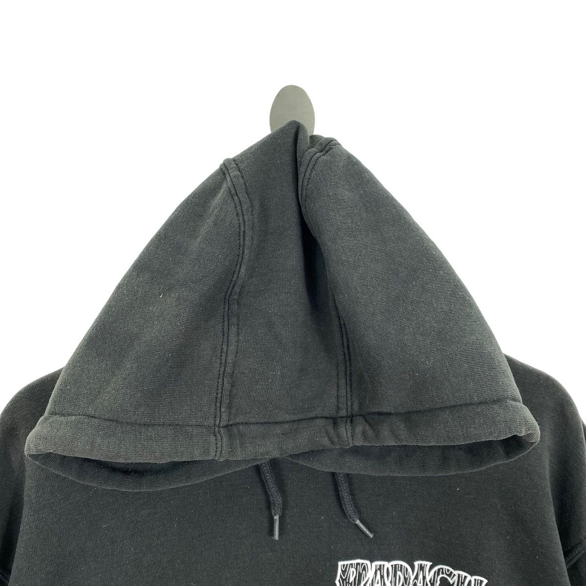 Carhartt Vintage CARHARTT RADACH Construction Print Black Hoodie Size US XL / EU 56 / 4 - 4 Thumbnail