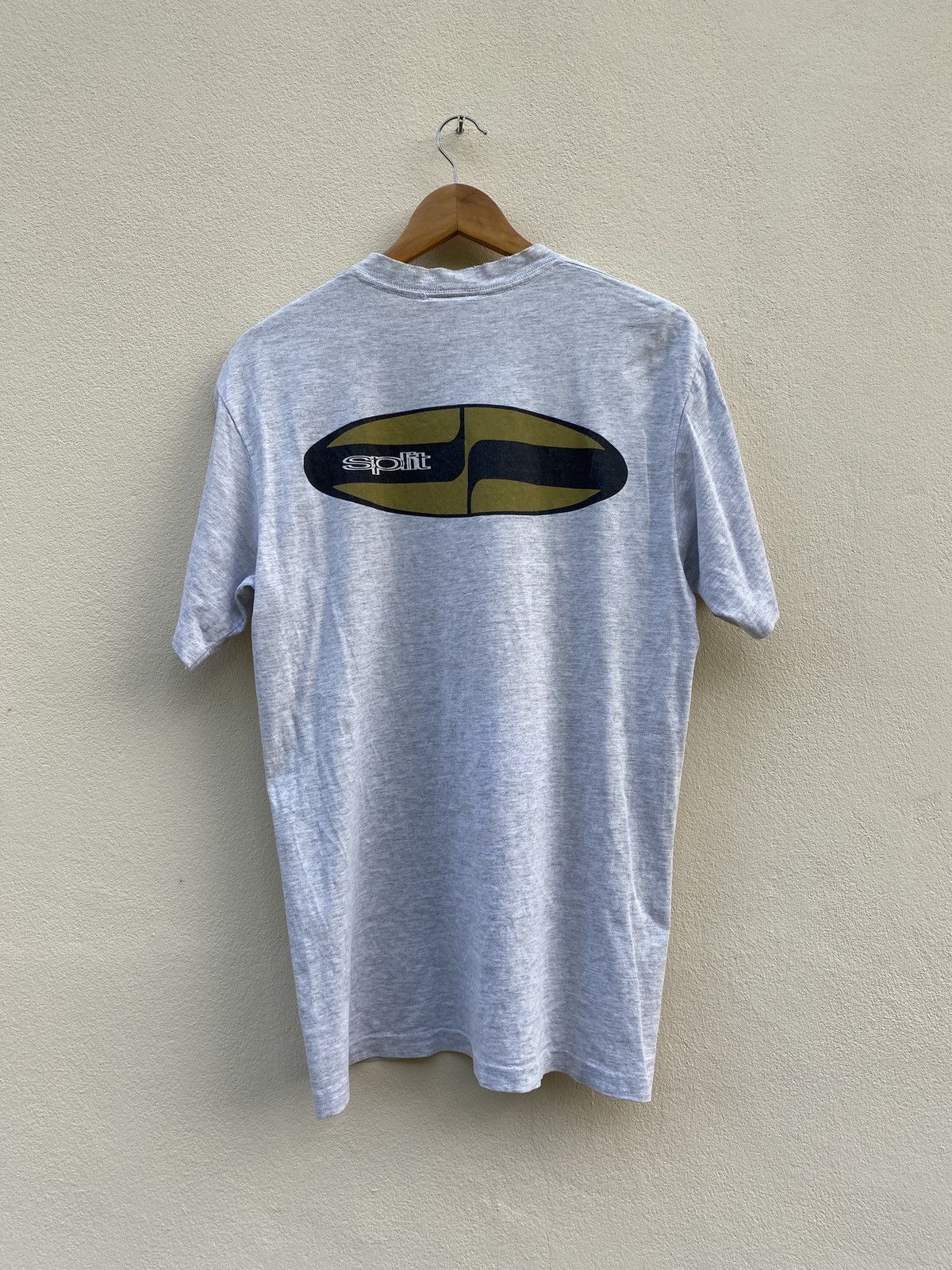 Vintage 90s Split Skateboard Streetwear Surfboard Oval OG