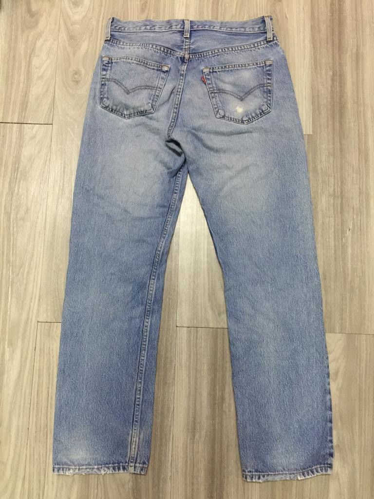 Levi's 501 Washed Jeans Size US 31 - 12 Thumbnail