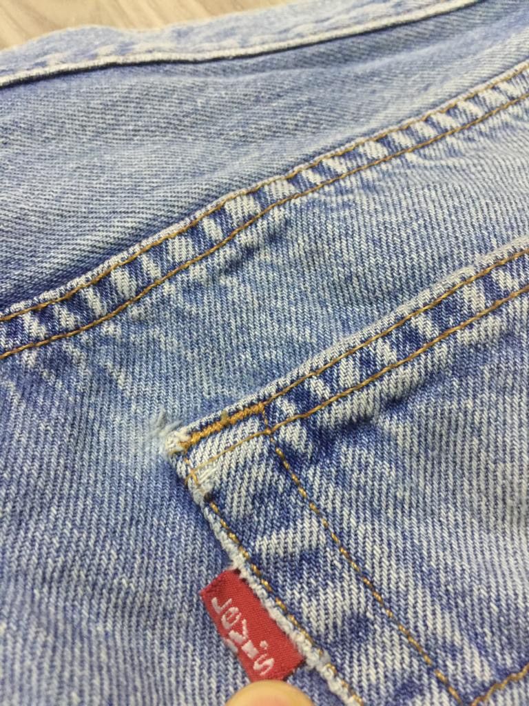Levi's 501 Washed Jeans Size US 31 - 18 Thumbnail