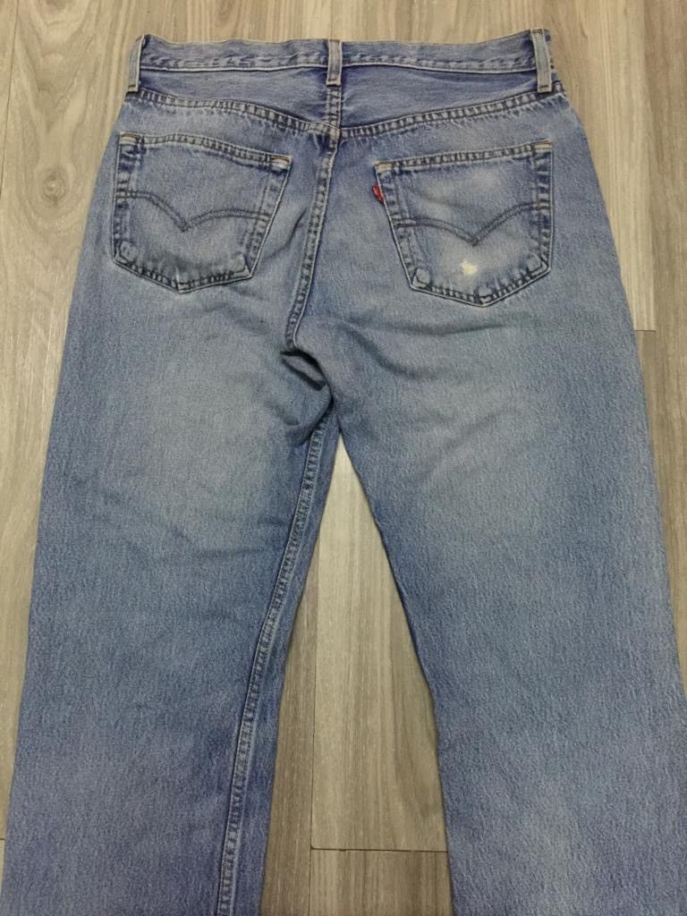 Levi's 501 Washed Jeans Size US 31 - 13 Thumbnail