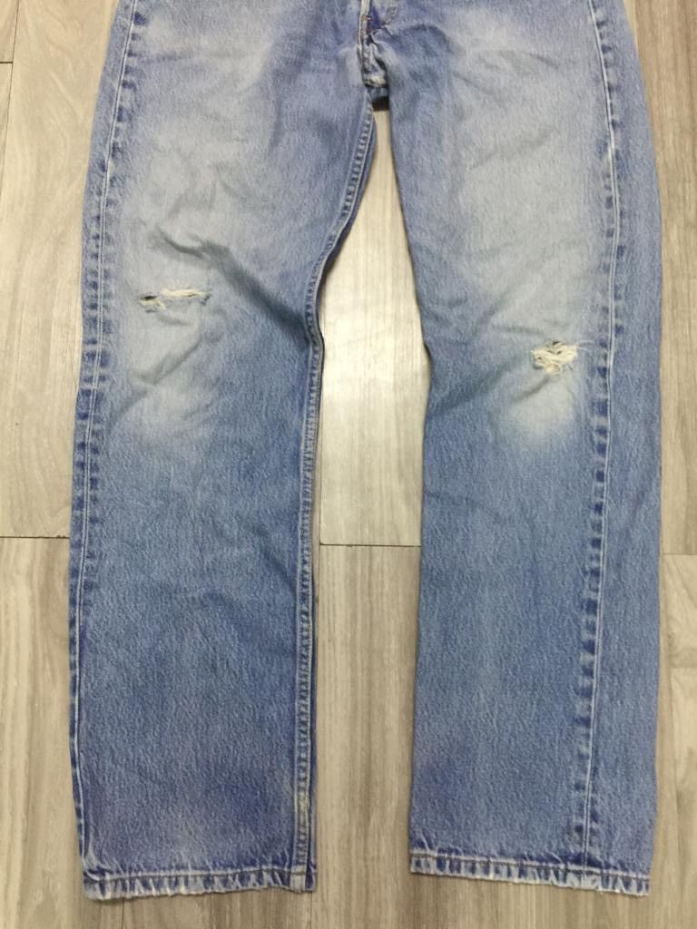 Levi's 501 Washed Jeans Size US 31 - 7 Thumbnail