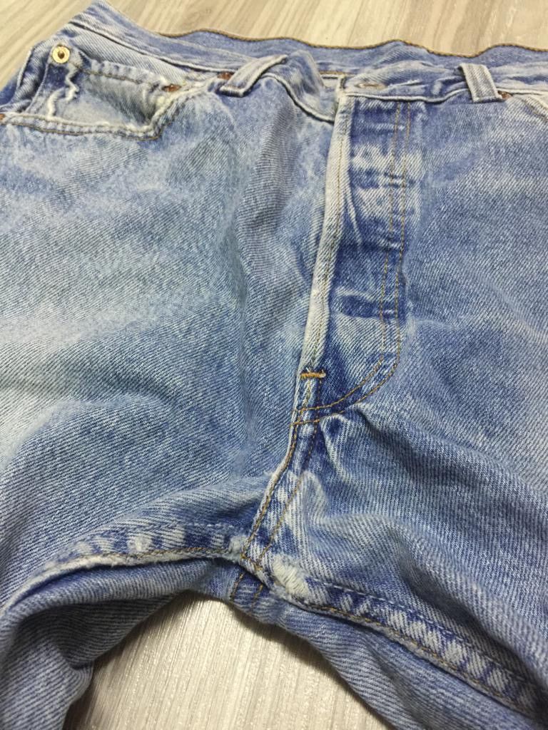 Levi's 501 Washed Jeans Size US 31 - 19 Thumbnail