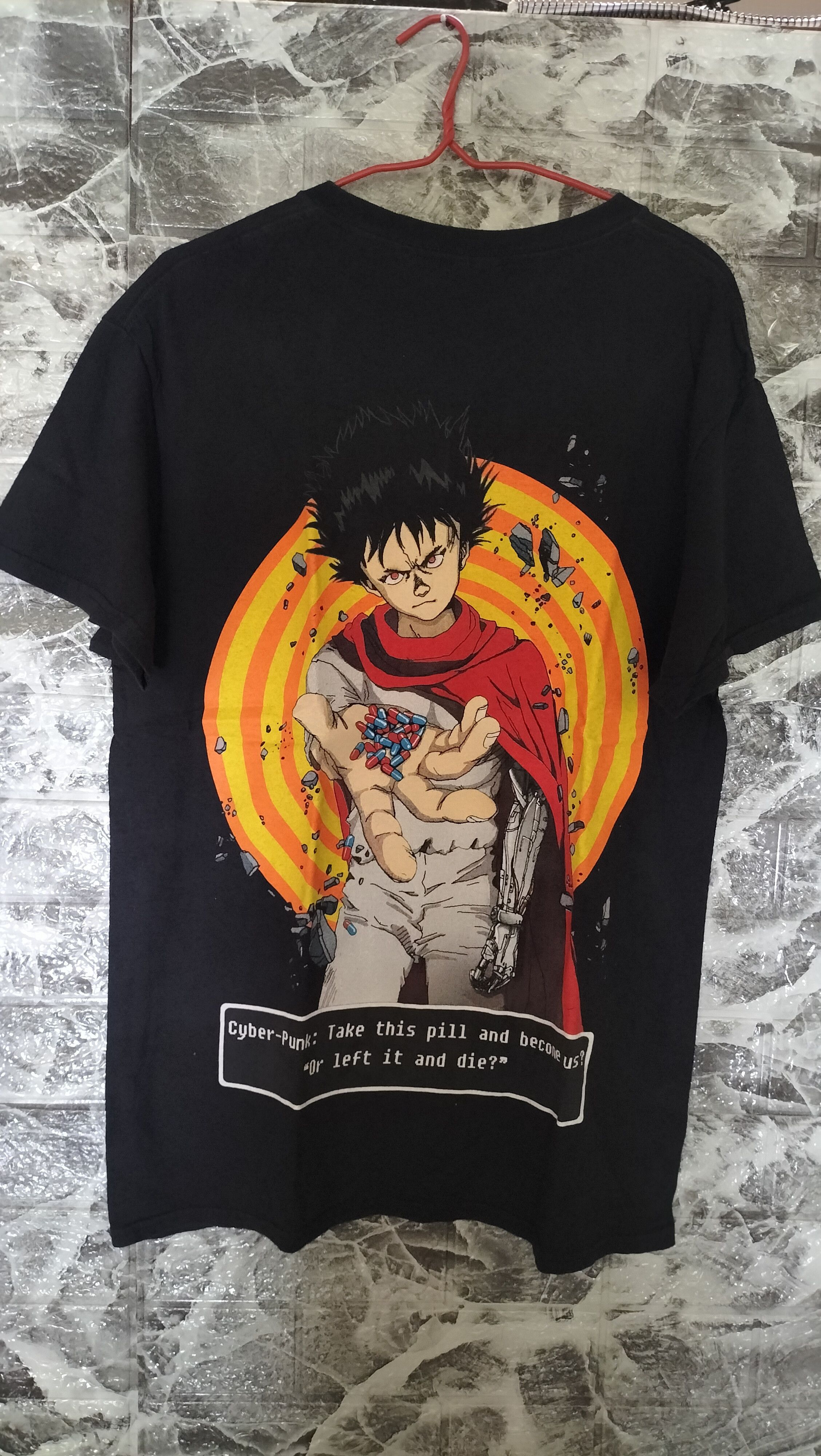 Anime Vintage Akira Cyber Punk Tokyo Disorder Movie fashion Size US M / EU 48-50 / 2 - 2 Thumbnail