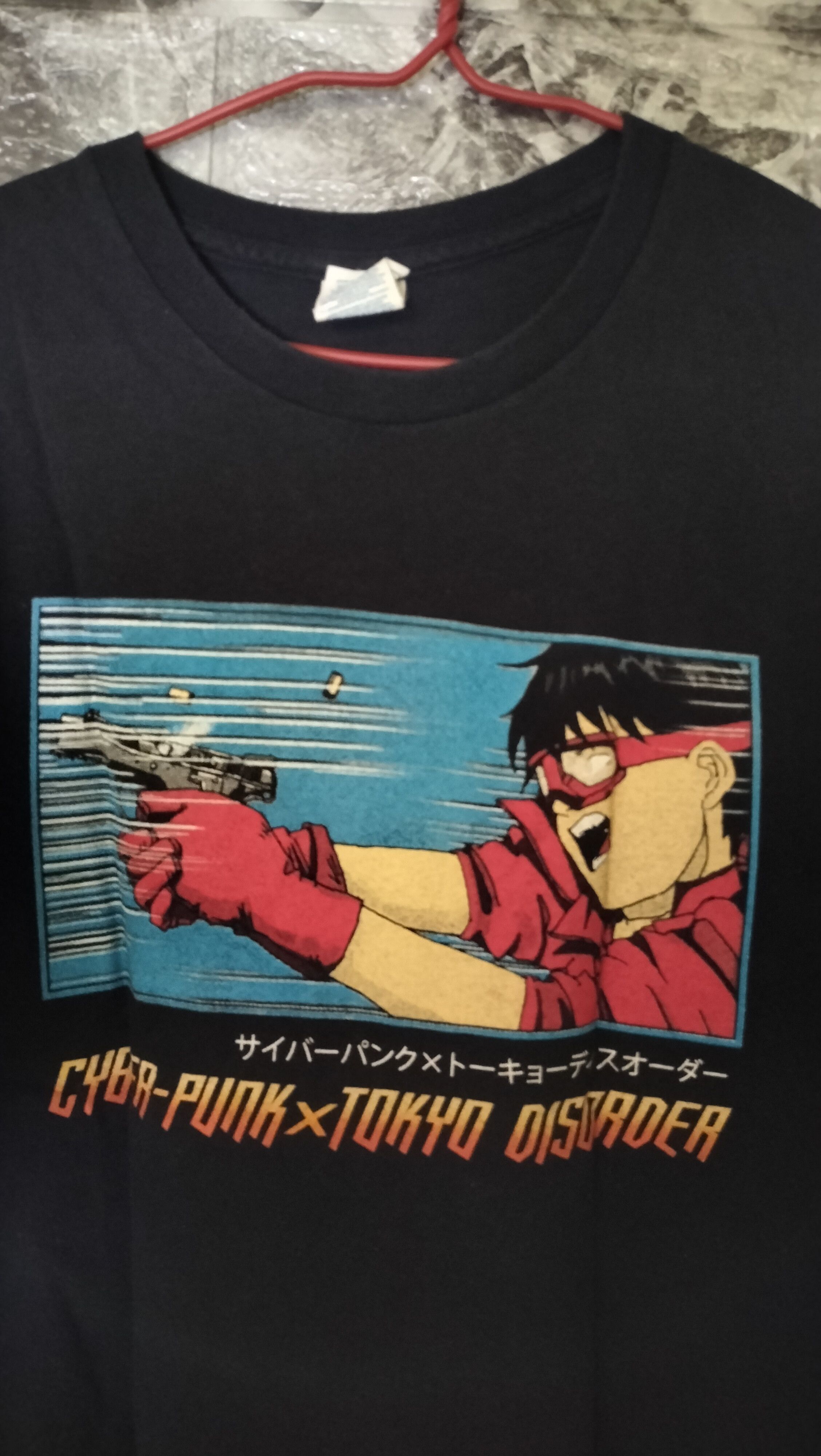 Anime Vintage Akira Cyber Punk Tokyo Disorder Movie fashion Size US M / EU 48-50 / 2 - 3 Thumbnail
