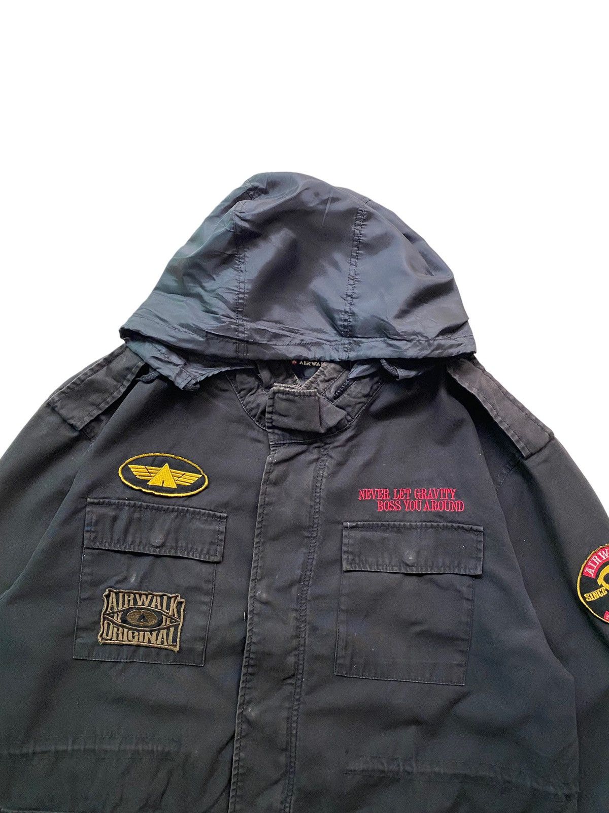 Japanese Brand × Tornado Mart 💥🧨Airwalk Military Parka Jacket Multipoket nice Size US L / EU 52-54 / 3 - 5 Thumbnail