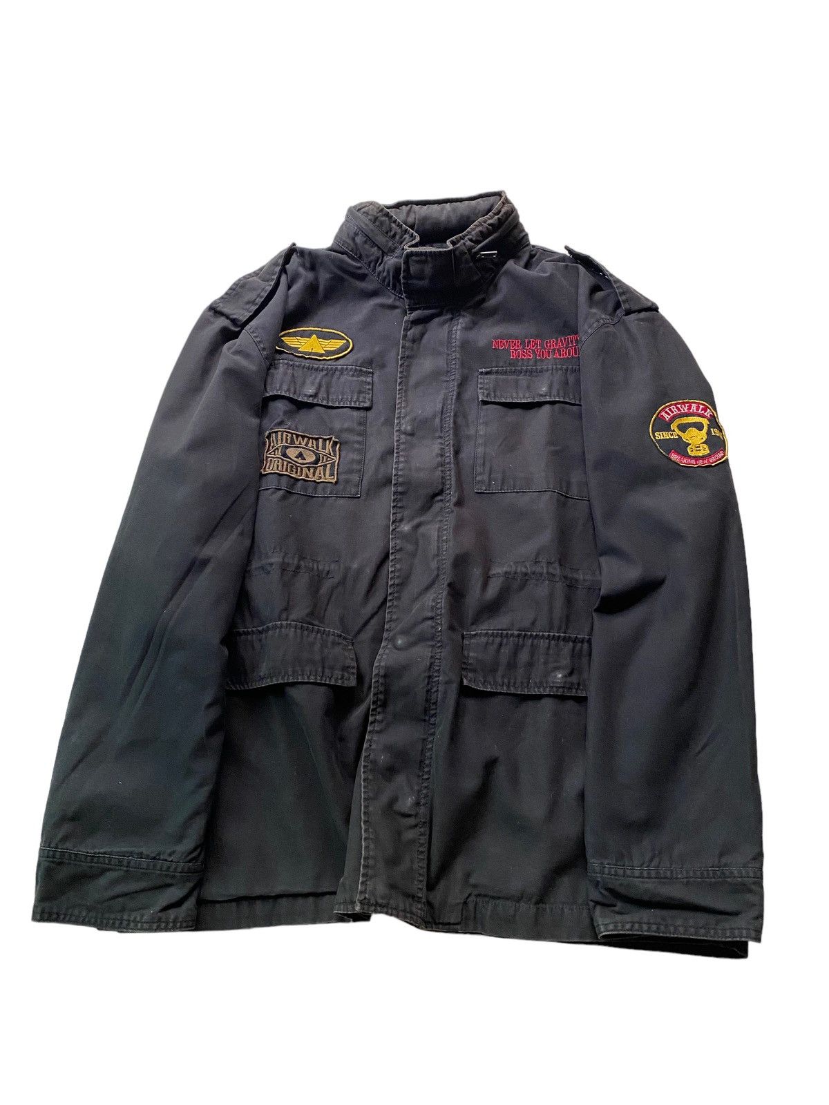 Japanese Brand × Tornado Mart 💥🧨Airwalk Military Parka Jacket Multipoket nice Size US L / EU 52-54 / 3 - 3 Thumbnail
