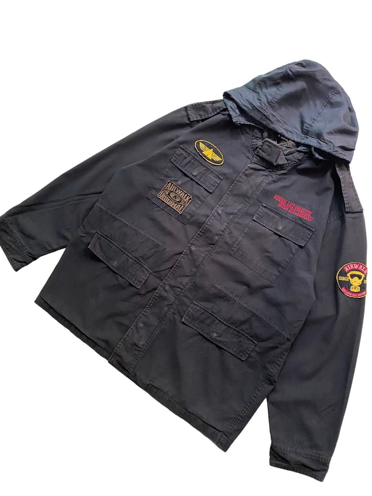 Japanese Brand × Tornado Mart 💥🧨Airwalk Military Parka Jacket Multipoket nice Size US L / EU 52-54 / 3 - 6 Thumbnail