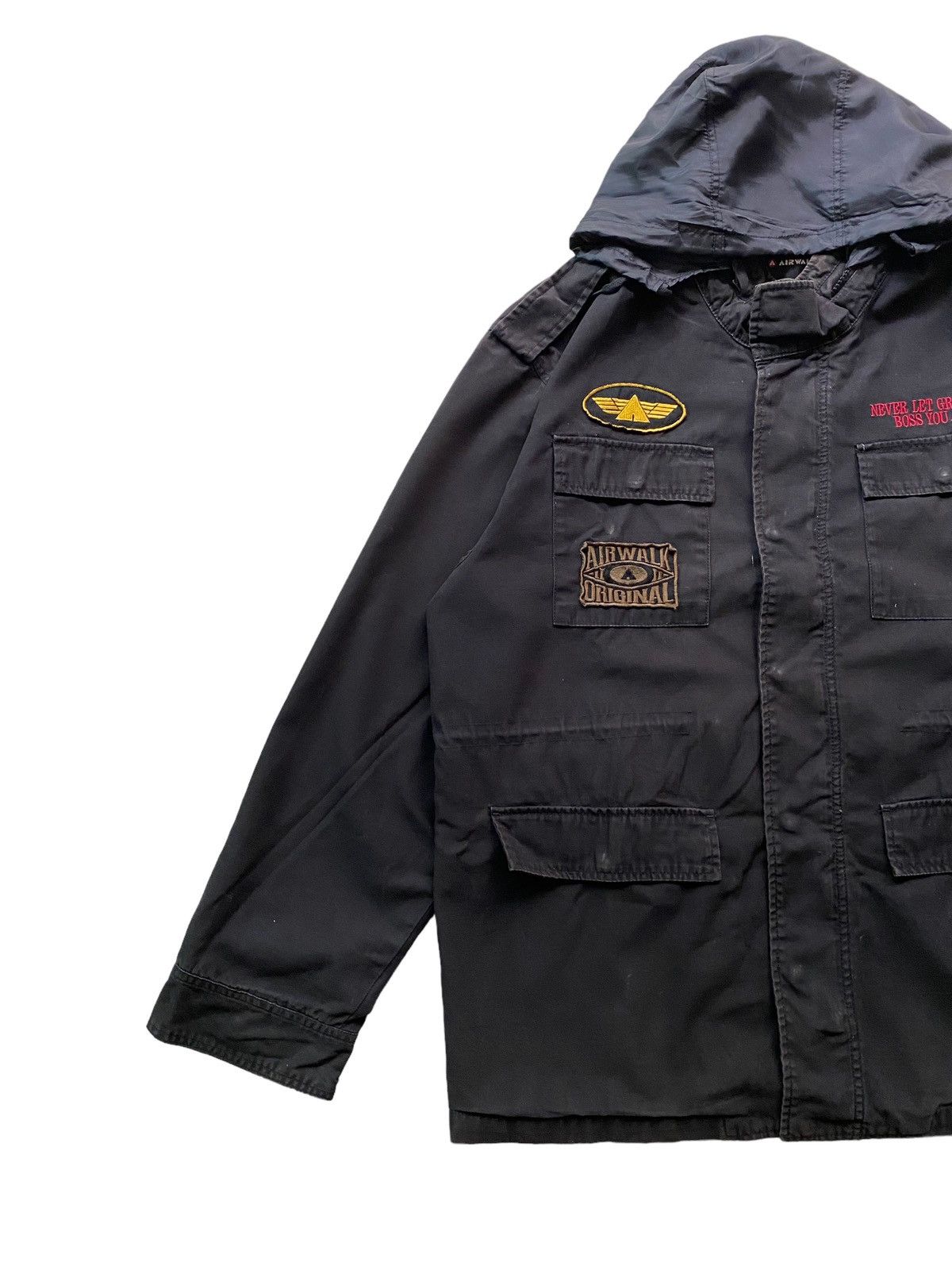 Japanese Brand × Tornado Mart 💥🧨Airwalk Military Parka Jacket Multipoket nice Size US L / EU 52-54 / 3 - 11 Thumbnail