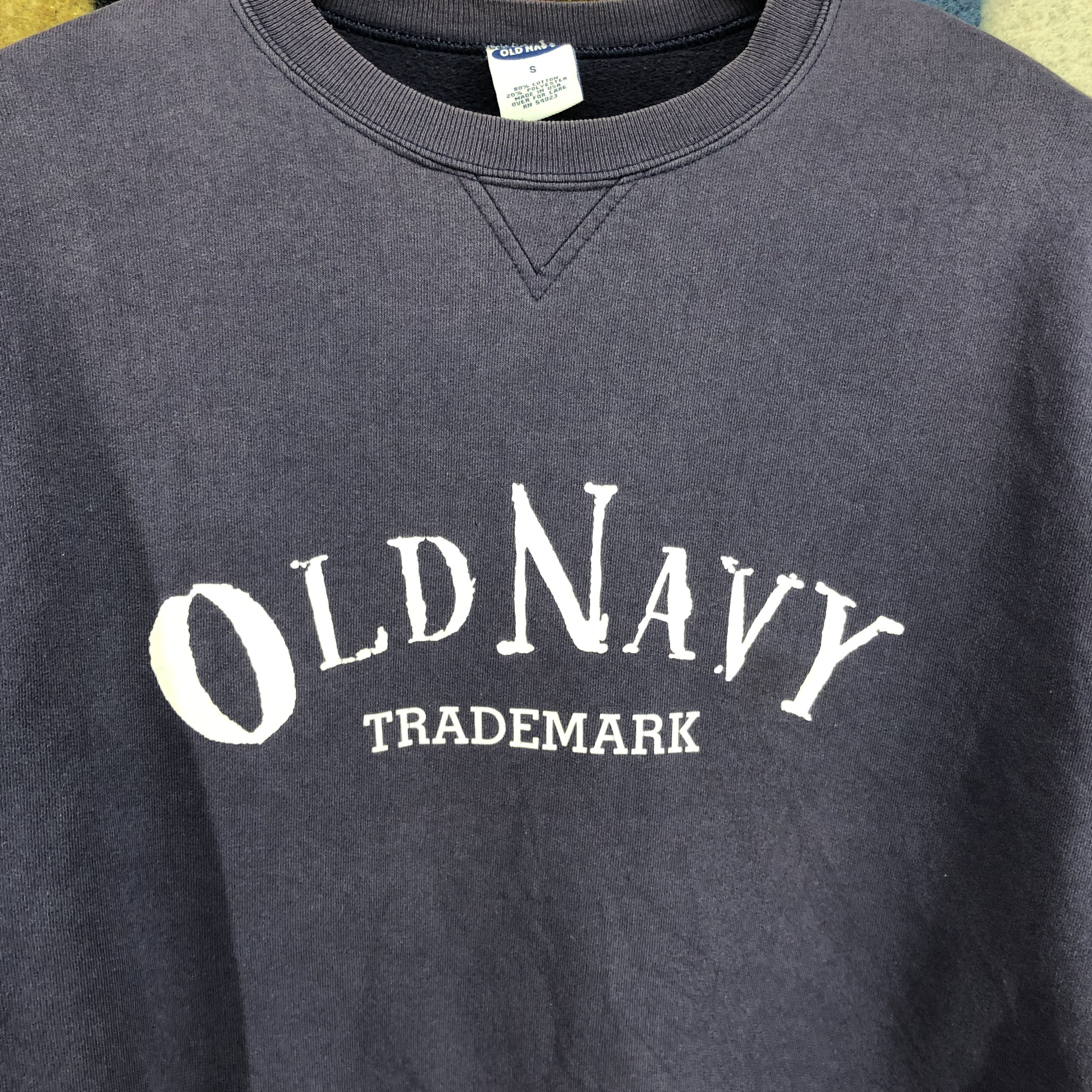 Old Navy 90s Vintage OLD NAVY Crew Neck Sweatshirt #0556/X Size US M / EU 48-50 / 2 - 3 Thumbnail