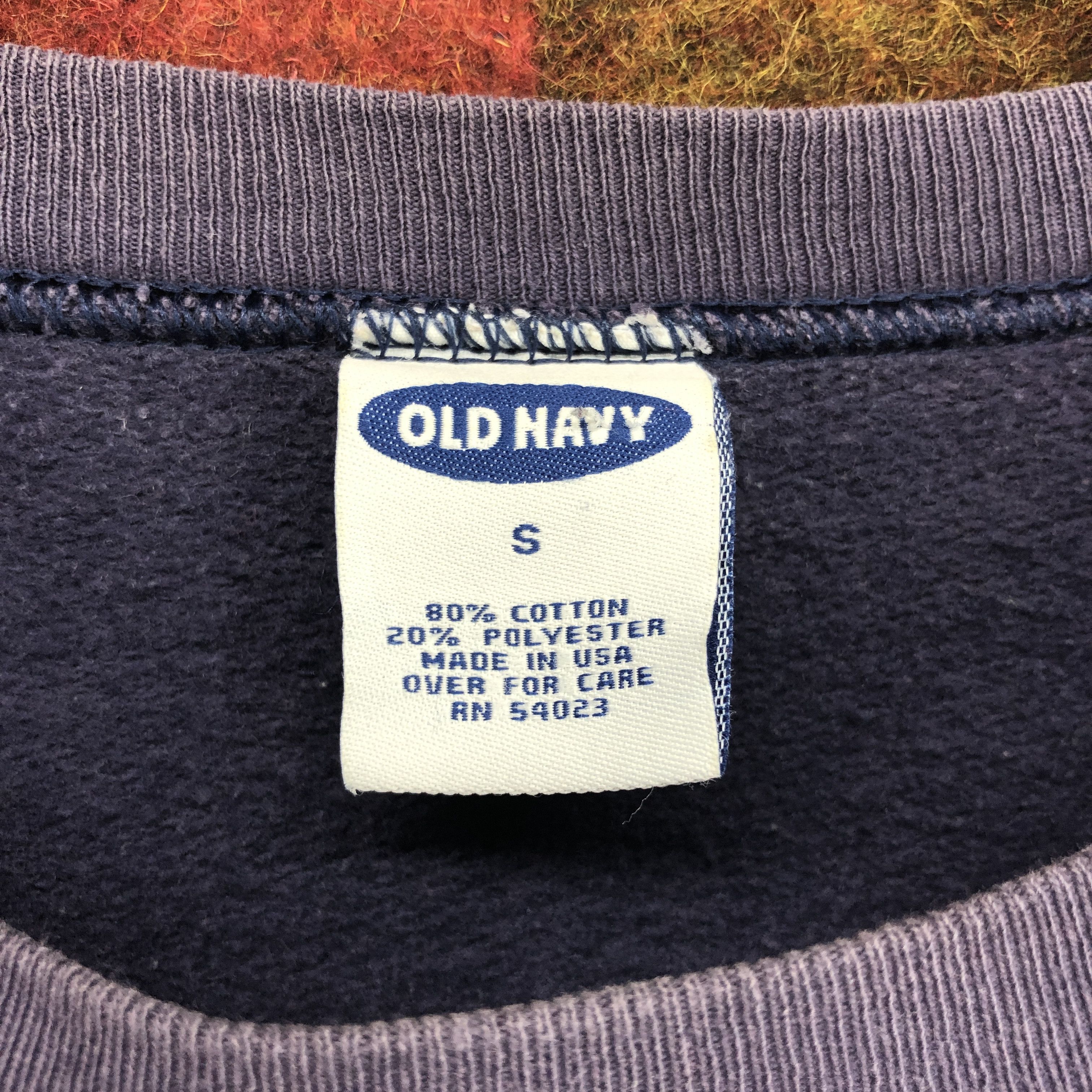 Old Navy 90s Vintage OLD NAVY Crew Neck Sweatshirt #0556/X Size US M / EU 48-50 / 2 - 5 Thumbnail