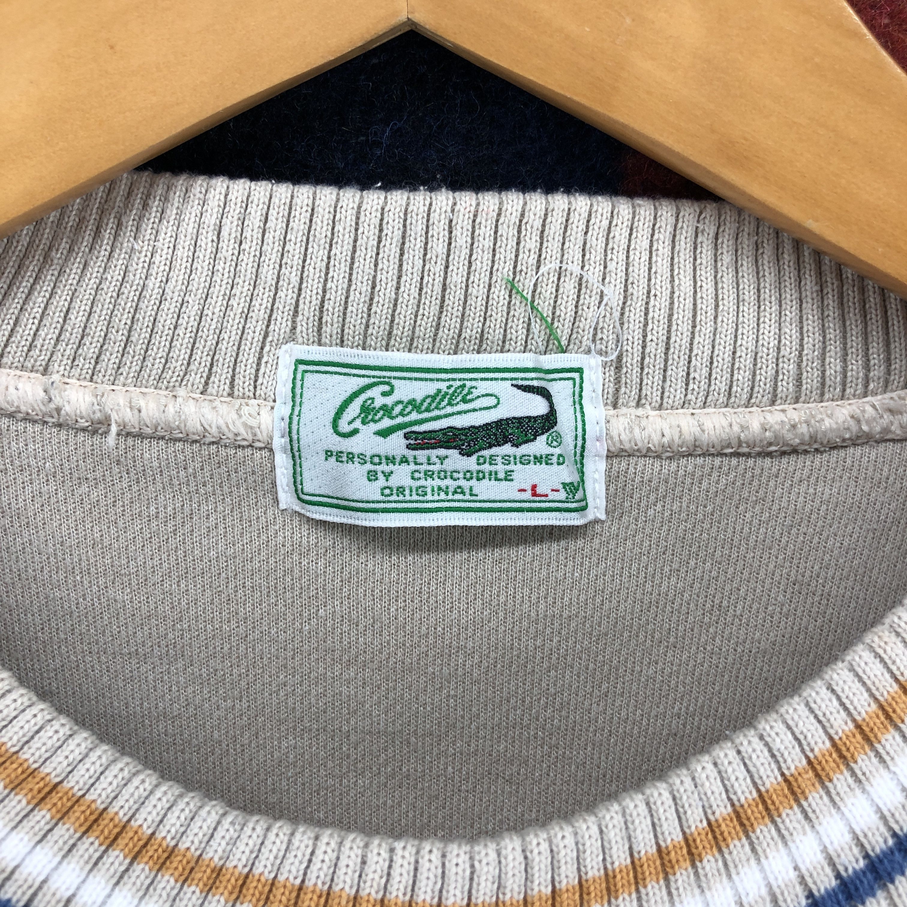 Other CROCODILE Crew Neck Sweatshirt #0233/K Size US M / EU 48-50 / 2 - 6 Thumbnail