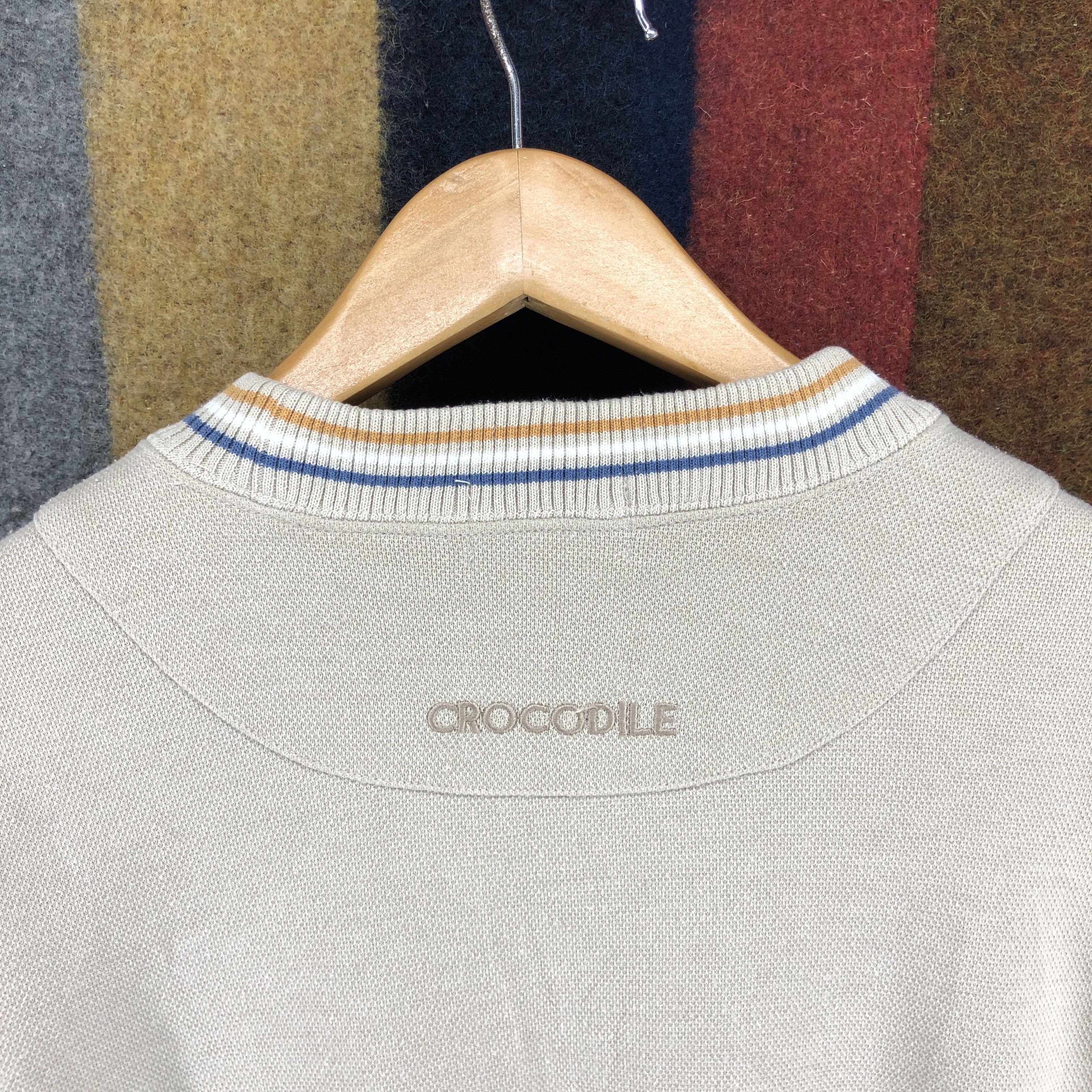 Other CROCODILE Crew Neck Sweatshirt #0233/K Size US M / EU 48-50 / 2 - 10 Thumbnail