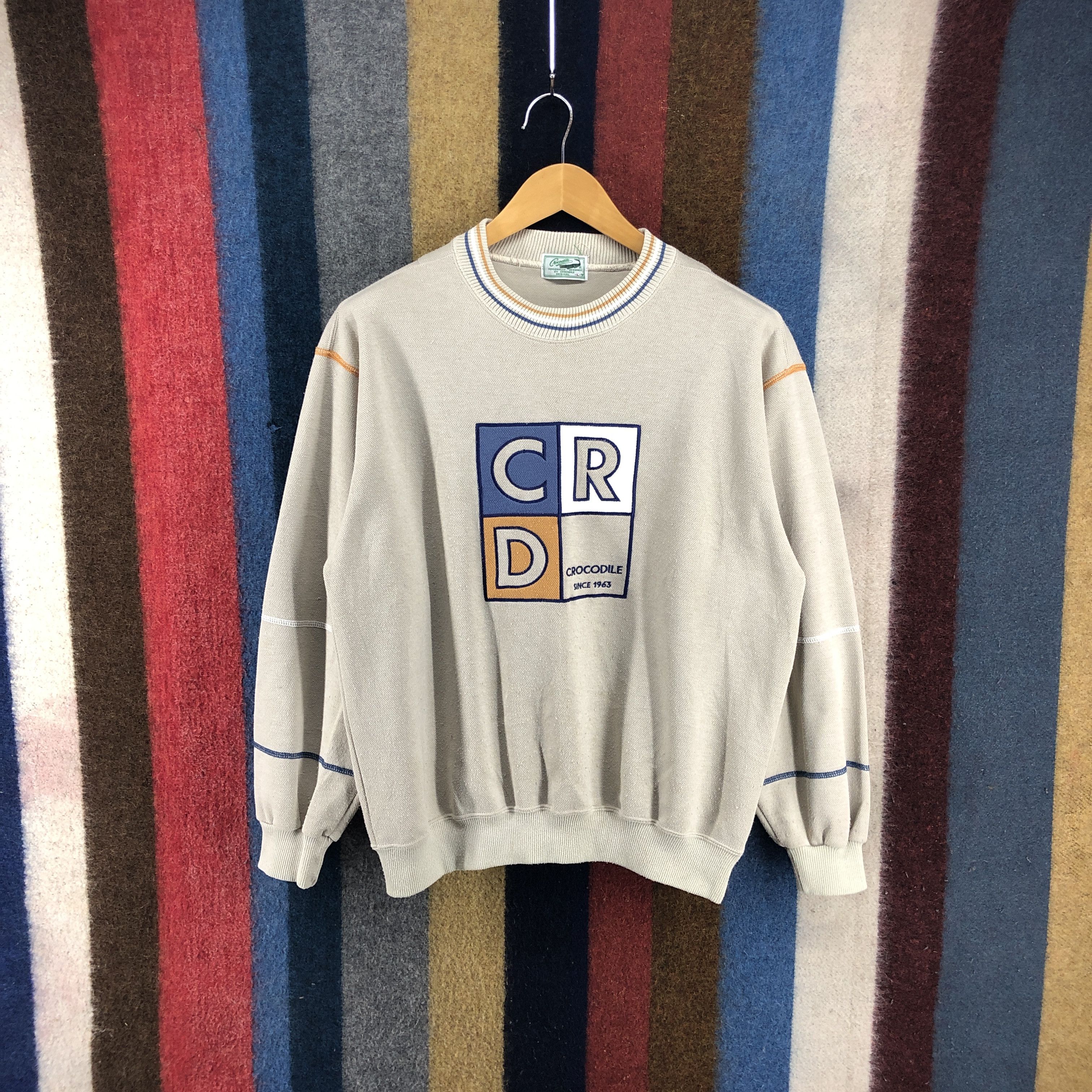 Other CROCODILE Crew Neck Sweatshirt #0233/K Size US M / EU 48-50 / 2 - 1 Thumbnail