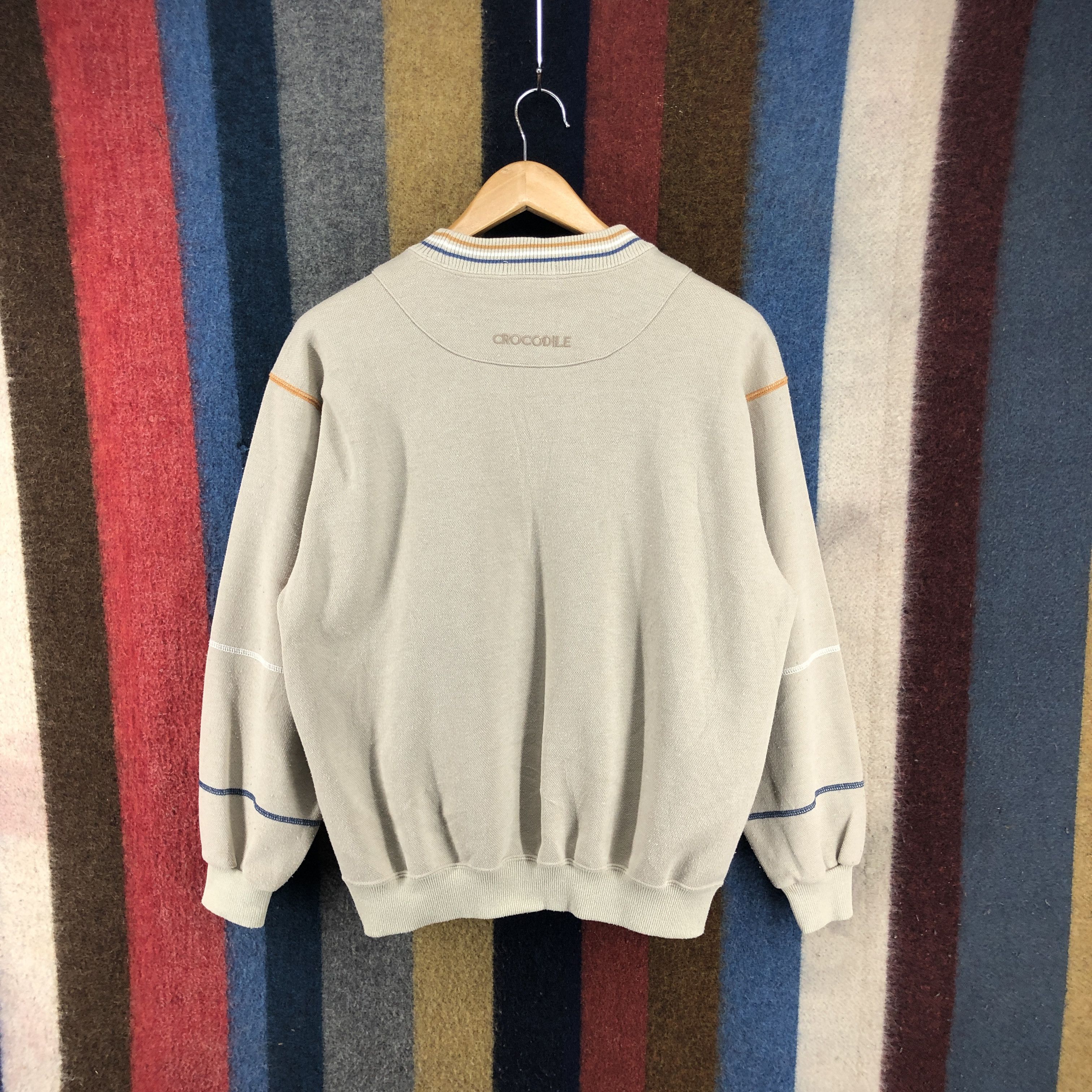 Other CROCODILE Crew Neck Sweatshirt #0233/K Size US M / EU 48-50 / 2 - 9 Thumbnail