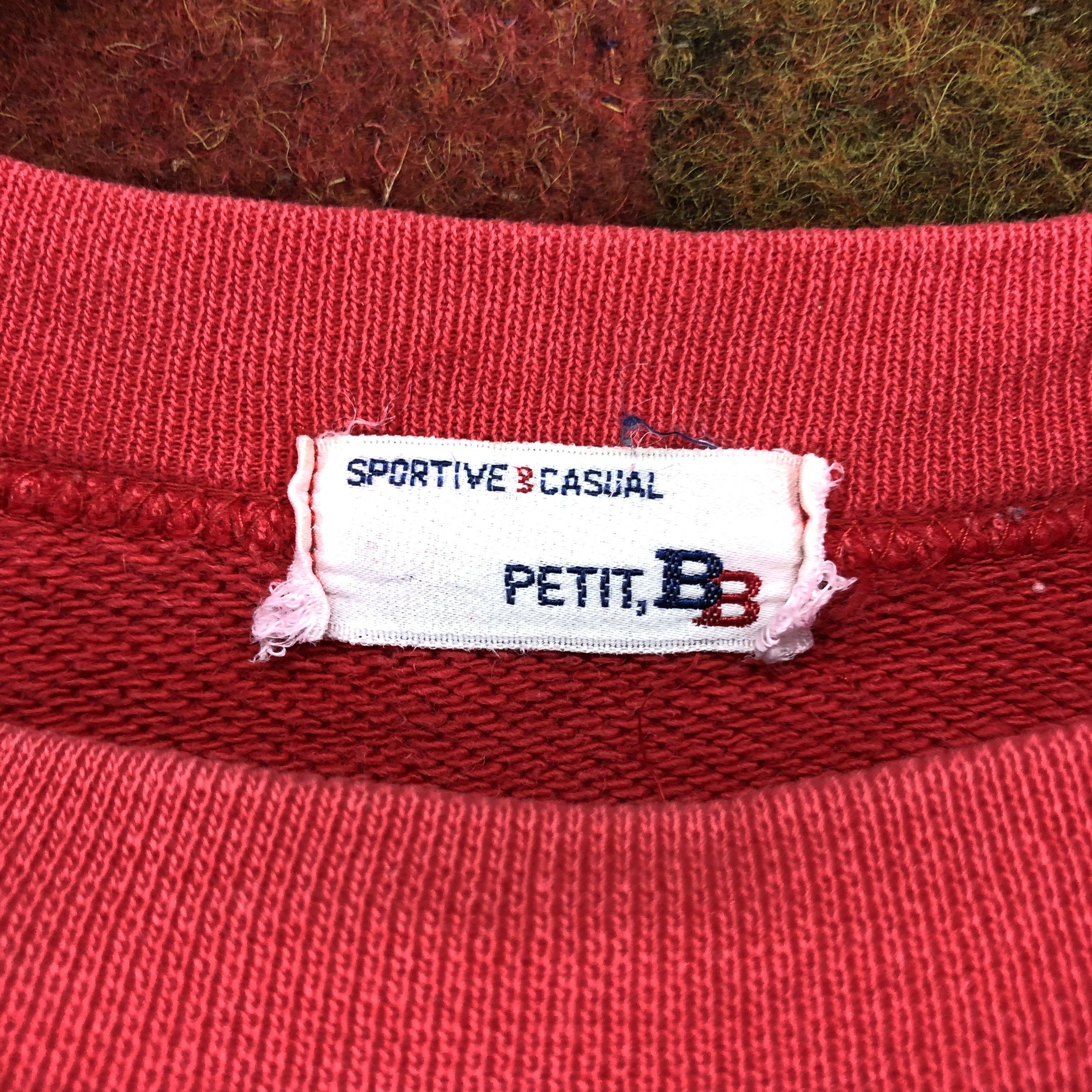 Vintage 90s Vintage PETIT BB Scooter Crew Neck Sweatshirt #634/AA Size US S / EU 44-46 / 1 - 5 Thumbnail