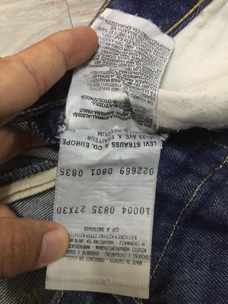 Levi's × Levi's Vintage Clothing Levi’s Engineered Splashed Size US 27 - 14 Thumbnail