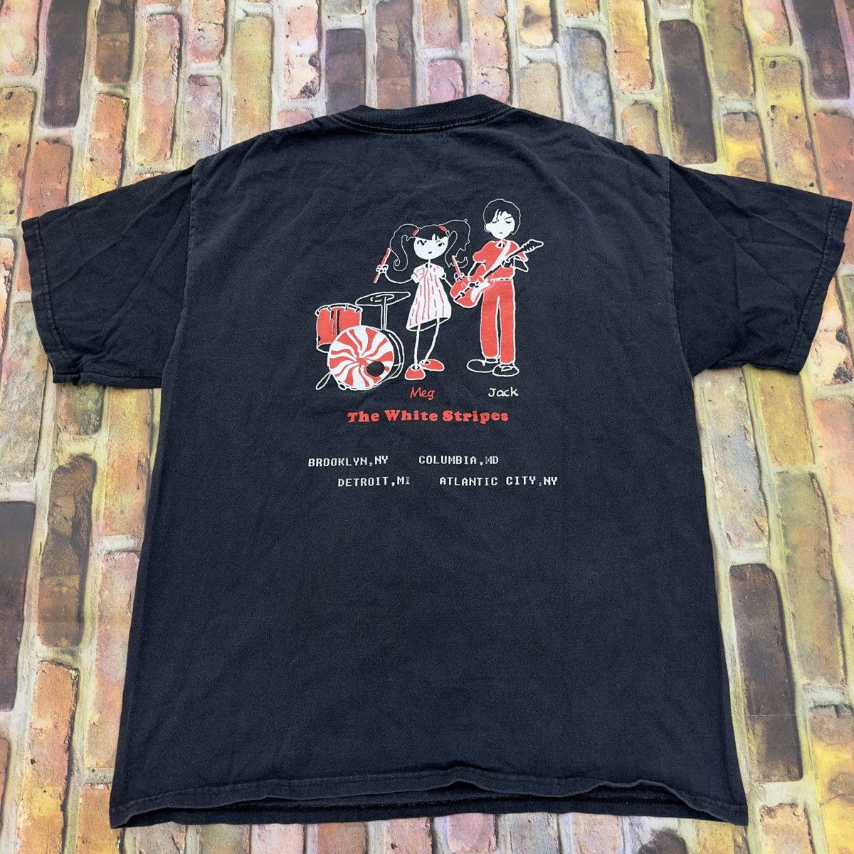 Band Tees The White Stripes tee Size US M / EU 48-50 / 2 - 2 Thumbnail