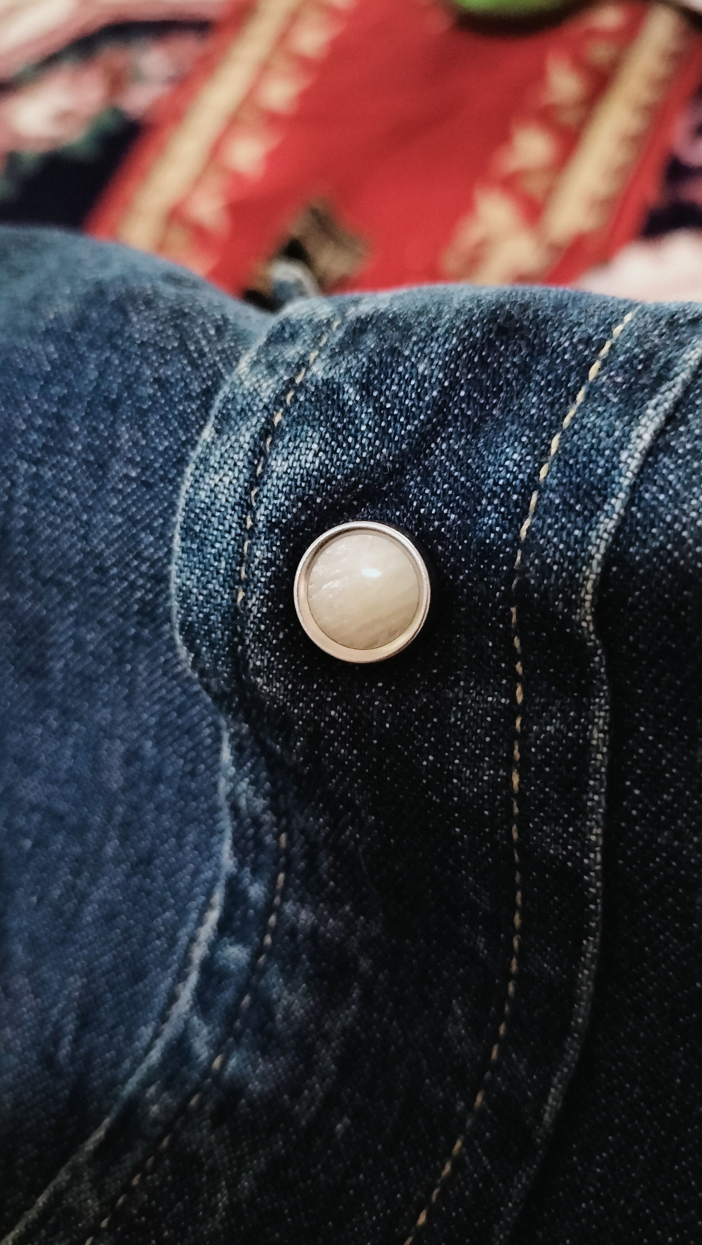 Levi's Vintage Clothing Vintage Levis Big E Short horn Lvc pearls cowboy workwear Size US M / EU 48-50 / 2 - 9 Thumbnail