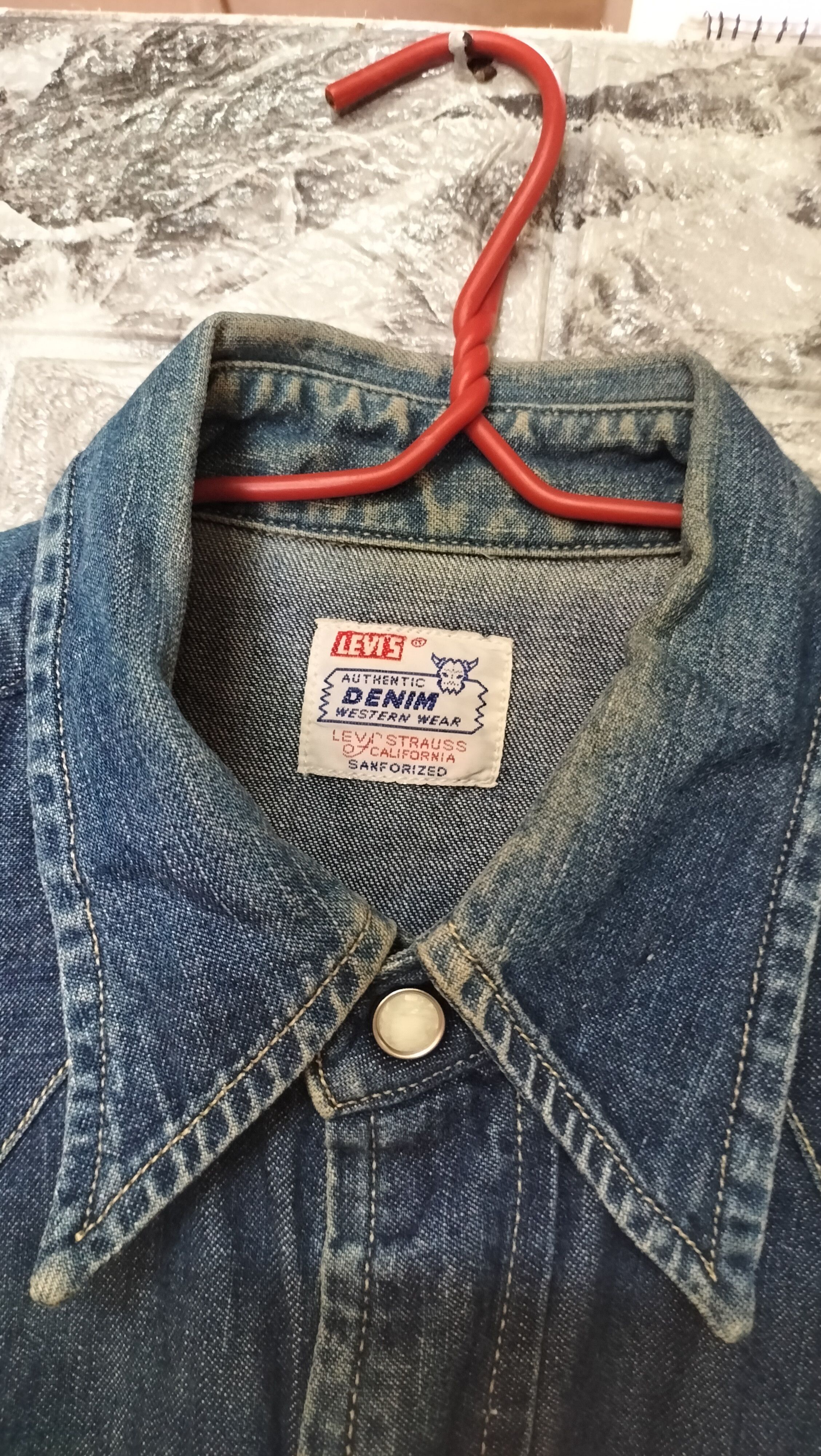 Levi's Vintage Clothing Vintage Levis Big E Short horn Lvc pearls cowboy workwear Size US M / EU 48-50 / 2 - 3 Thumbnail