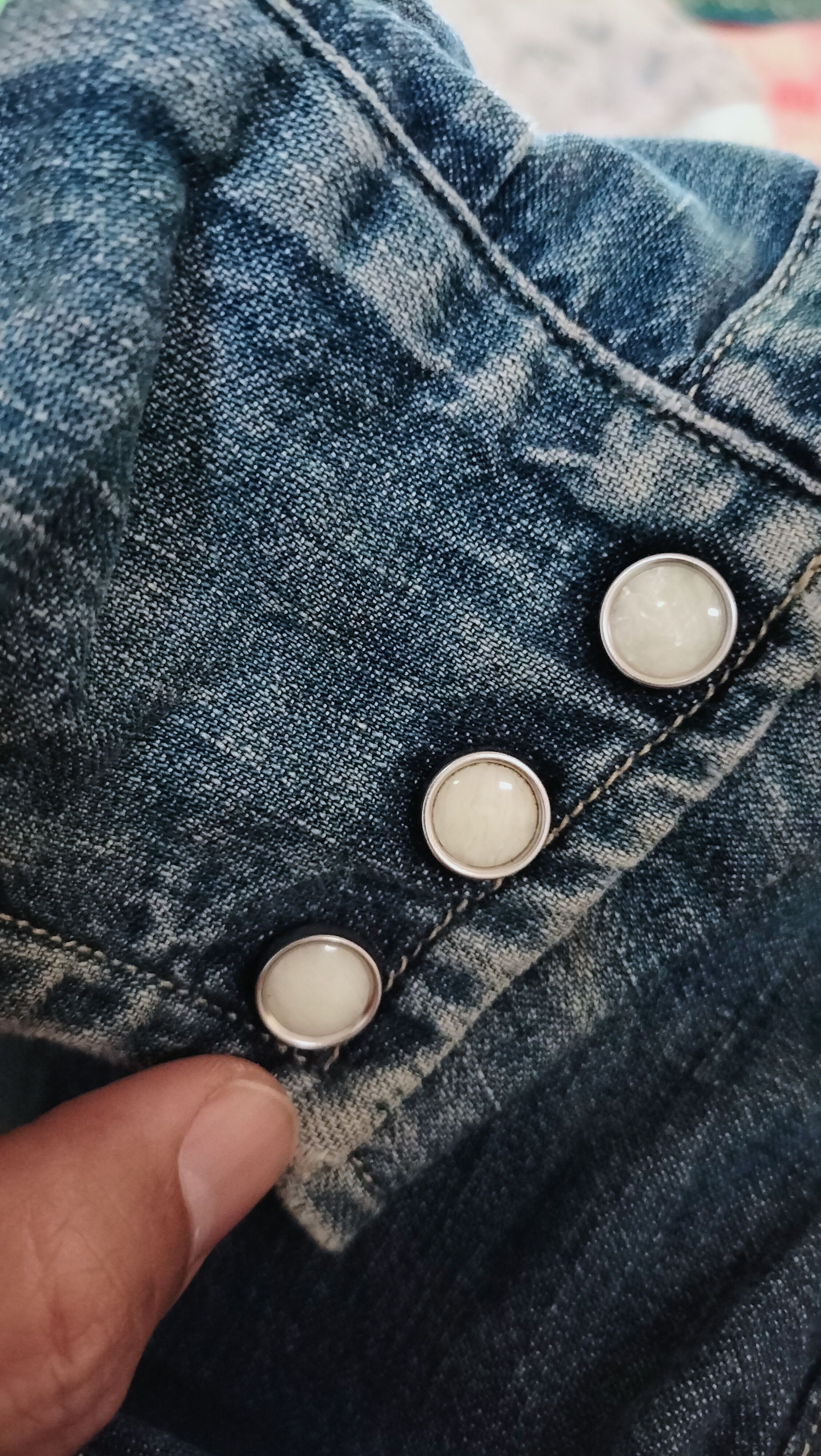 Levi's Vintage Clothing Vintage Levis Big E Short horn Lvc pearls cowboy workwear Size US M / EU 48-50 / 2 - 7 Thumbnail