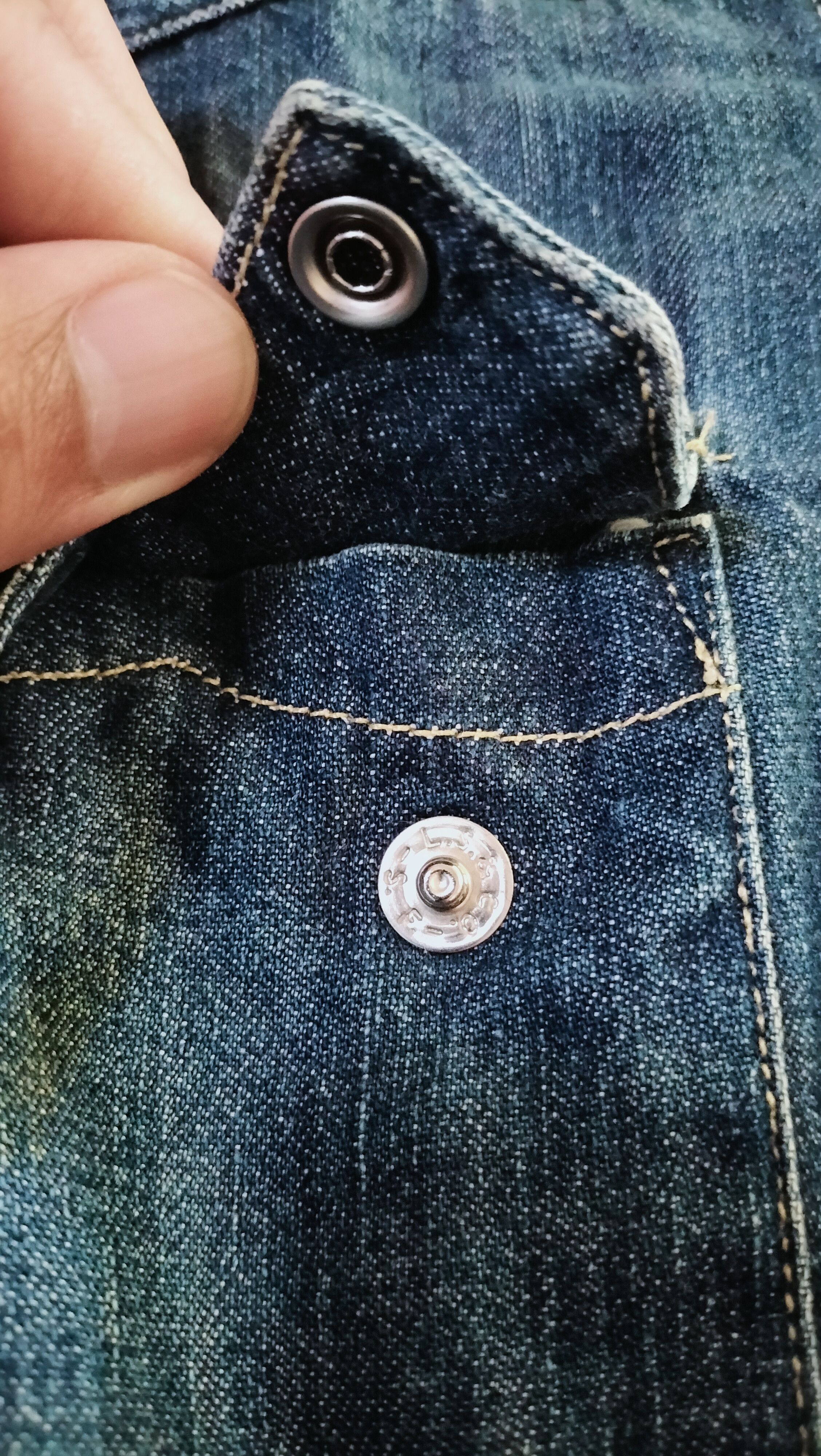 Levi's Vintage Clothing Vintage Levis Big E Short horn Lvc pearls cowboy workwear Size US M / EU 48-50 / 2 - 6 Thumbnail