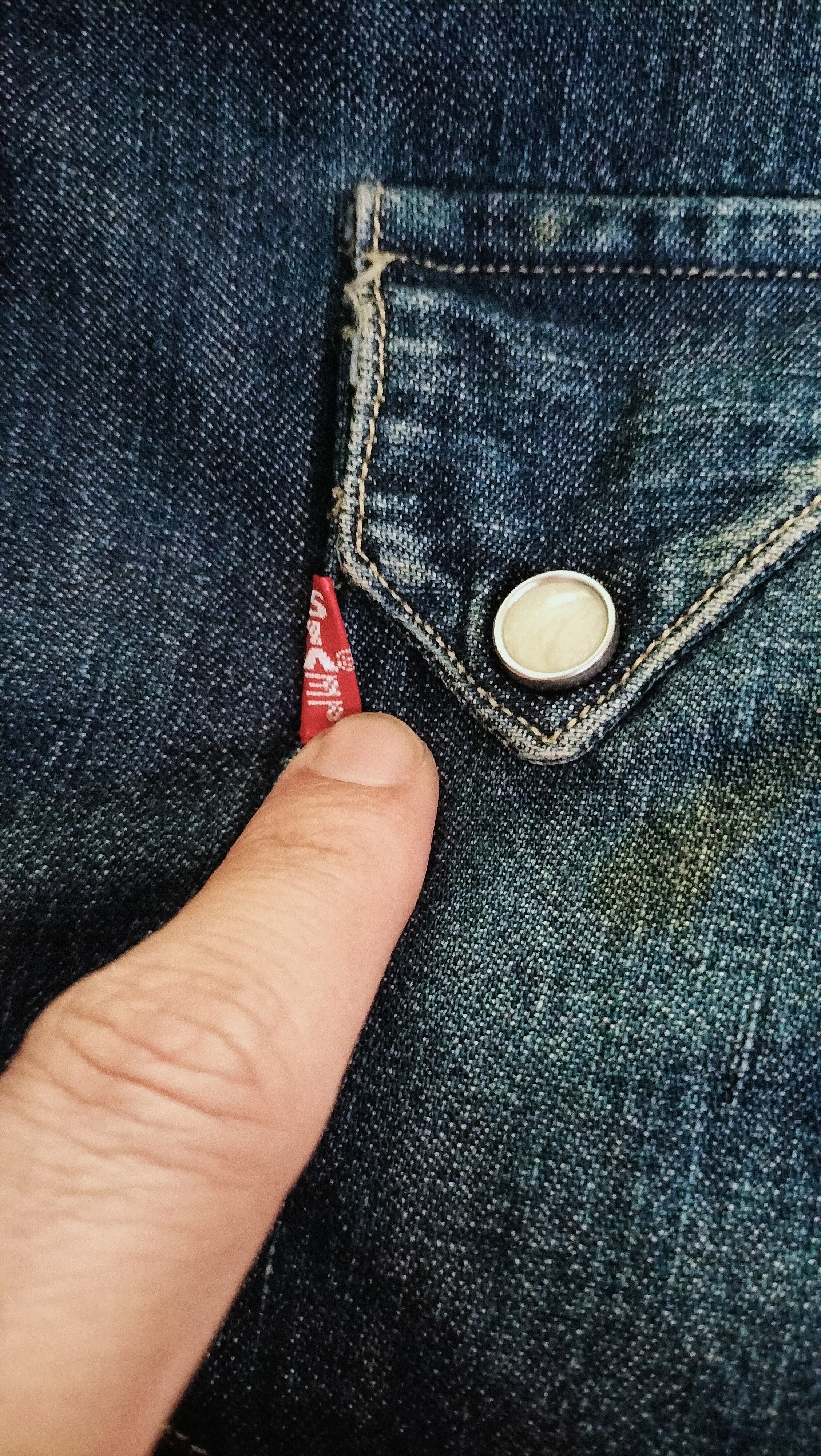 Levi's Vintage Clothing Vintage Levis Big E Short horn Lvc pearls cowboy workwear Size US M / EU 48-50 / 2 - 11 Thumbnail