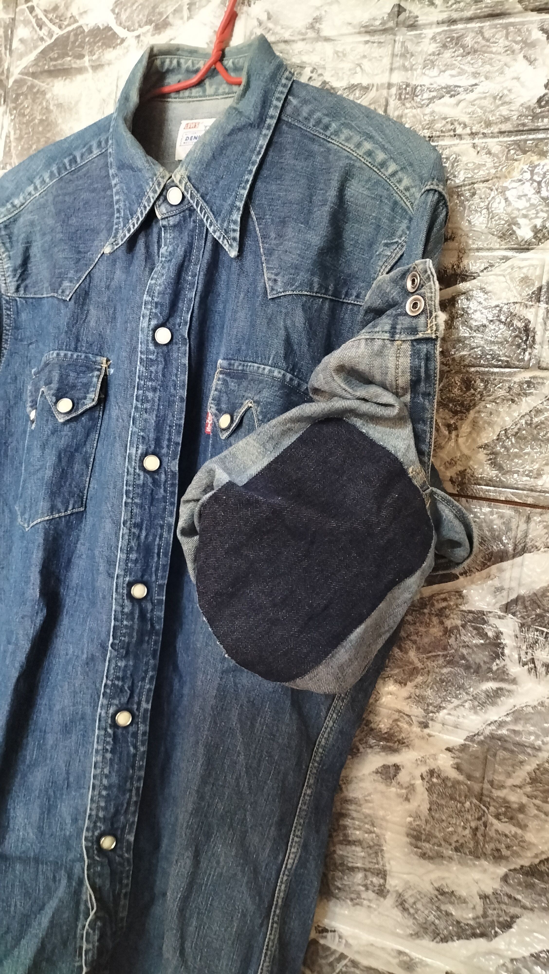 Levi's Vintage Clothing Vintage Levis Big E Short horn Lvc pearls cowboy workwear Size US M / EU 48-50 / 2 - 16 Thumbnail