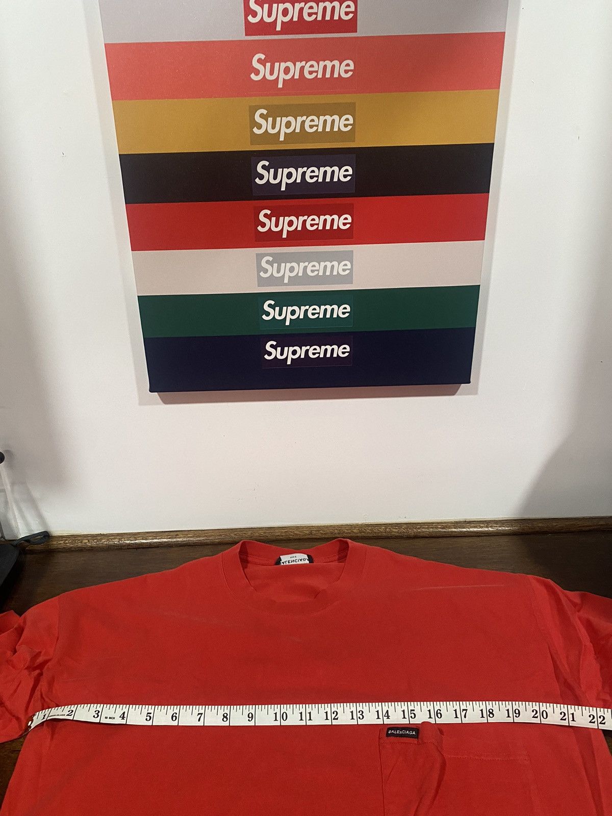 Balenciaga “2018 Europe” t-shirt