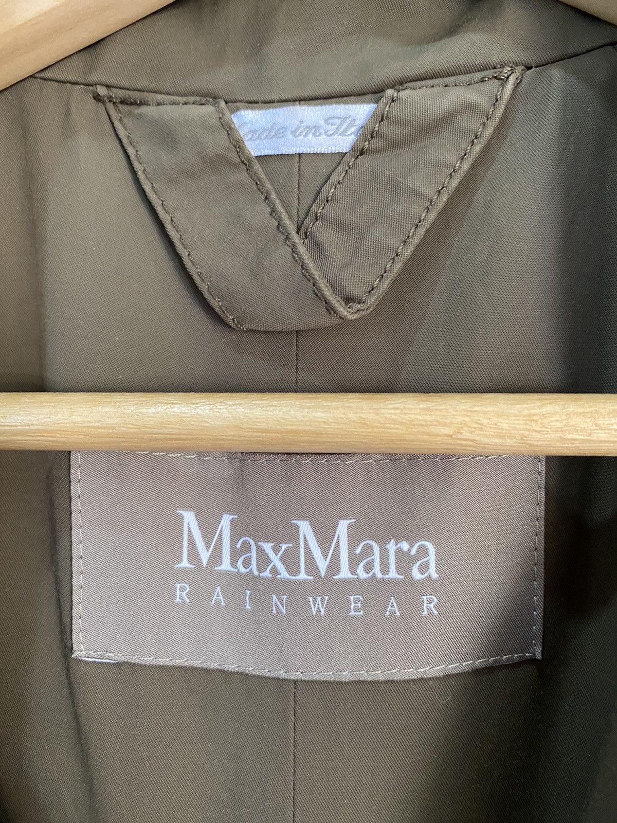 Max Mara 🔥MAX MARA ICONIC OVERCOAT RAINWEAR COAT Size M / US 6-8 / IT 42-44 - 10 Thumbnail