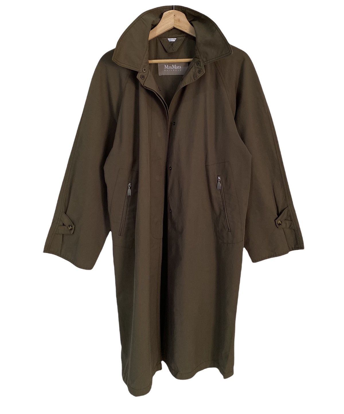 Max Mara 🔥MAX MARA ICONIC OVERCOAT RAINWEAR COAT Size M / US 6-8 / IT 42-44 - 6 Thumbnail