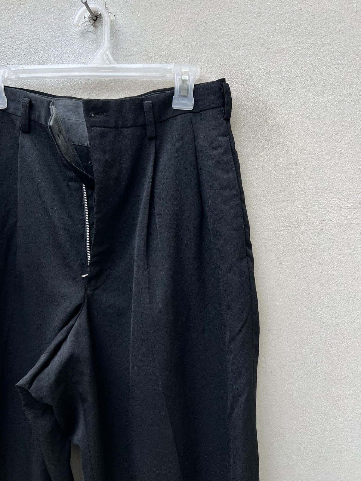 Yohji Yamamoto VTG 1994 A/W Yohji Yamamoto Y’s for Men Baggy Wool Trouser Size US 29 - 7 Thumbnail