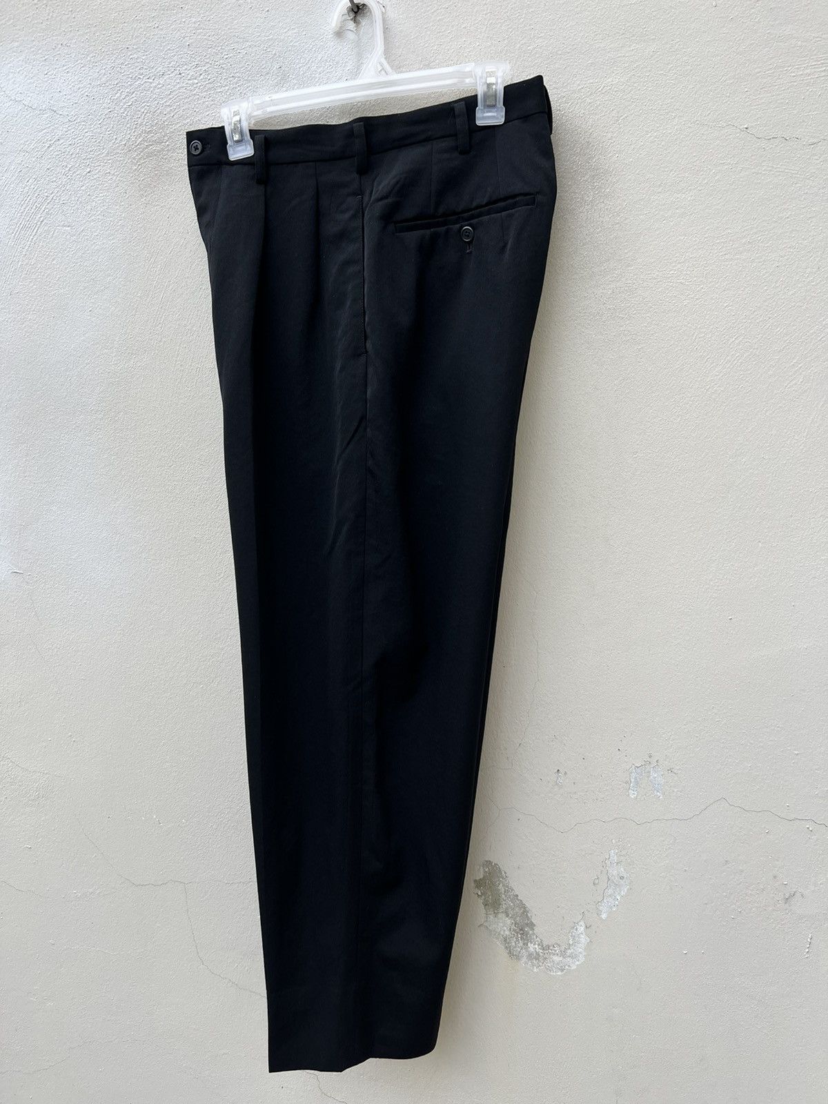 Yohji Yamamoto VTG 1994 A/W Yohji Yamamoto Y’s for Men Baggy Wool Trouser Size US 29 - 16 Thumbnail