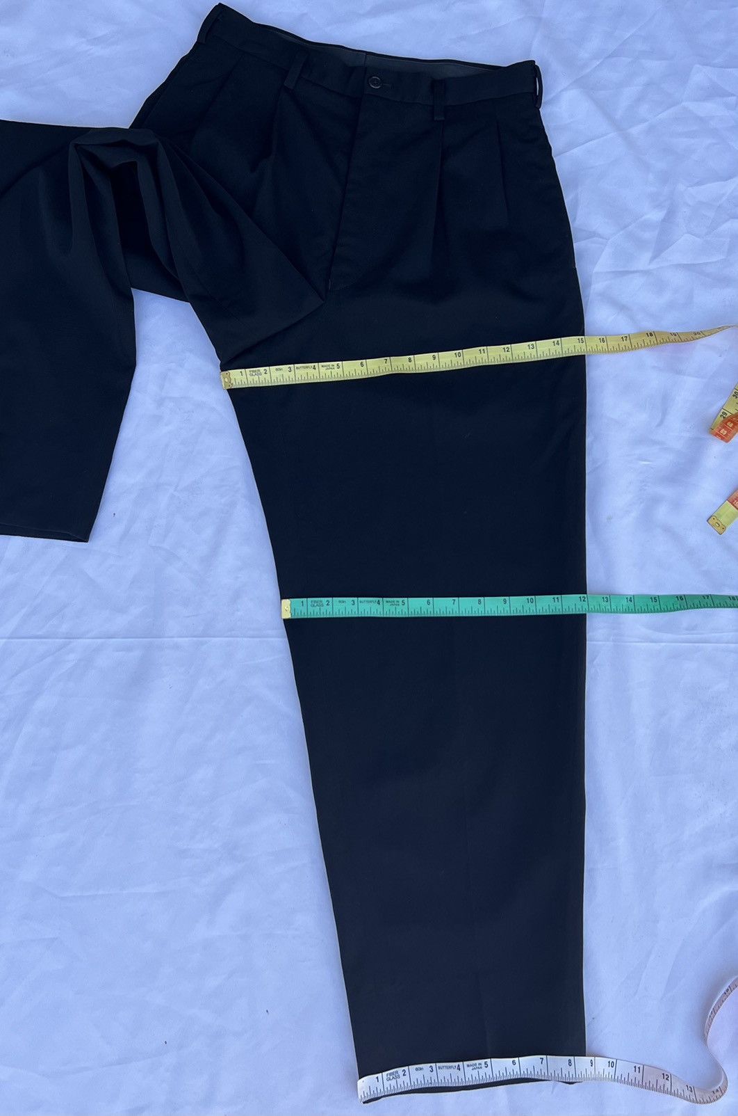 Yohji Yamamoto VTG 1994 A/W Yohji Yamamoto Y’s for Men Baggy Wool Trouser Size US 29 - 22 Thumbnail