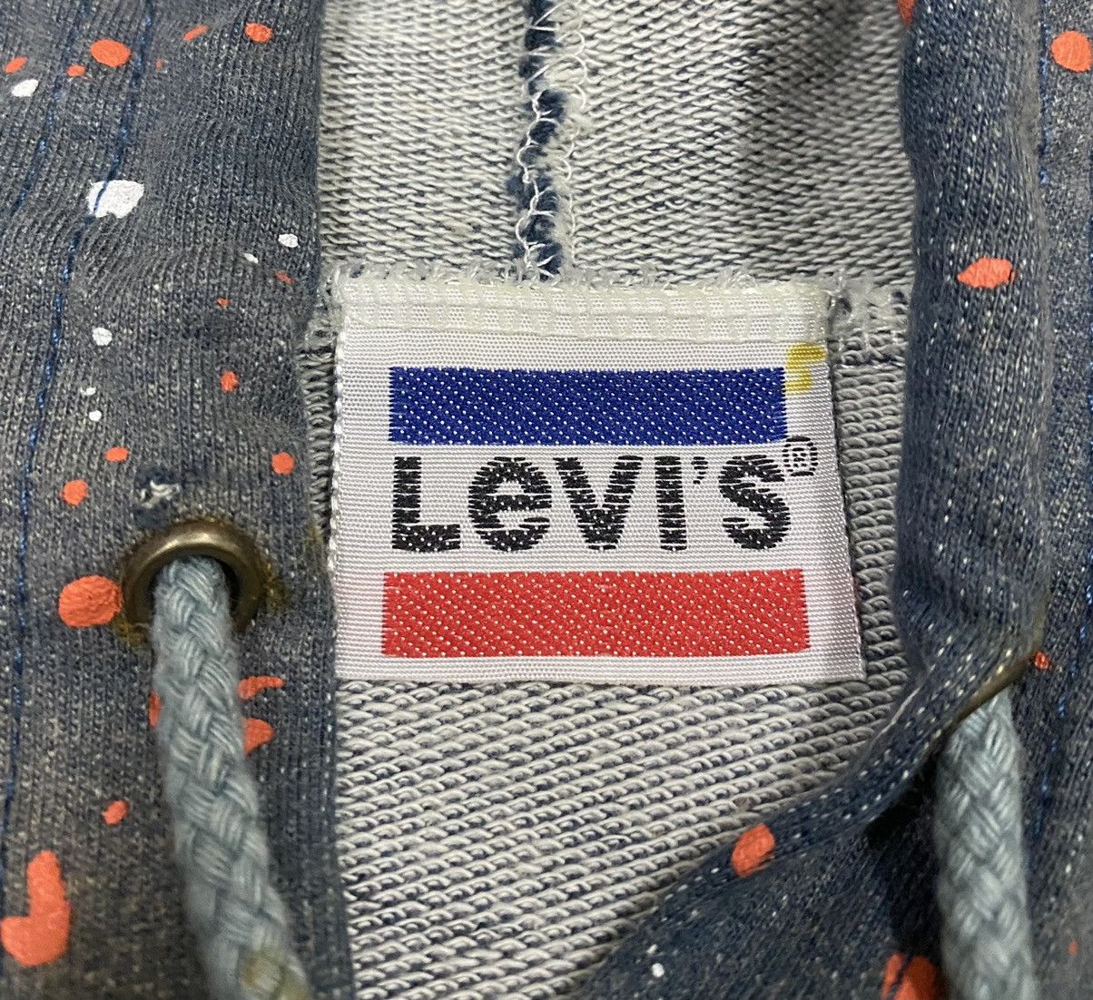 Levi's × Levi's Vintage Clothing Rare🤘🏼LEVI'S Hoodies x Distressed Style x Made in USA Size US L / EU 52-54 / 3 - 12 Thumbnail
