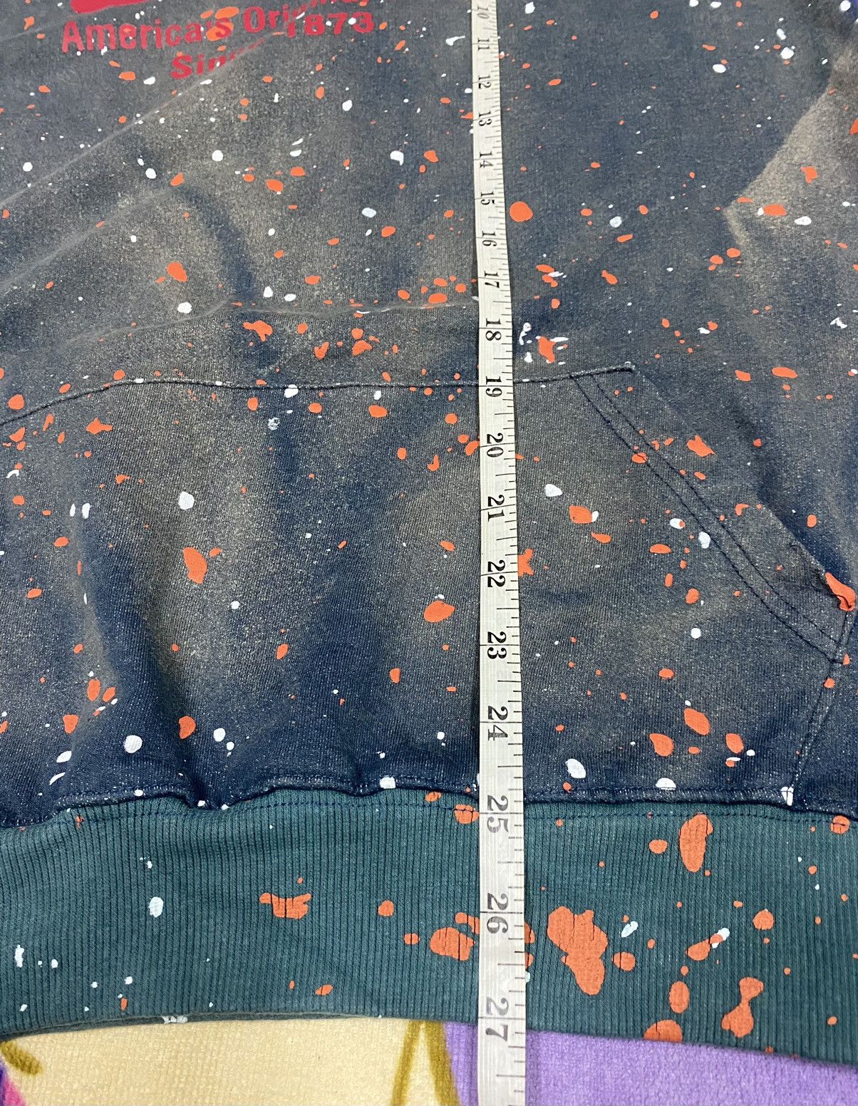 Levi's × Levi's Vintage Clothing Rare🤘🏼LEVI'S Hoodies x Distressed Style x Made in USA Size US L / EU 52-54 / 3 - 18 Thumbnail