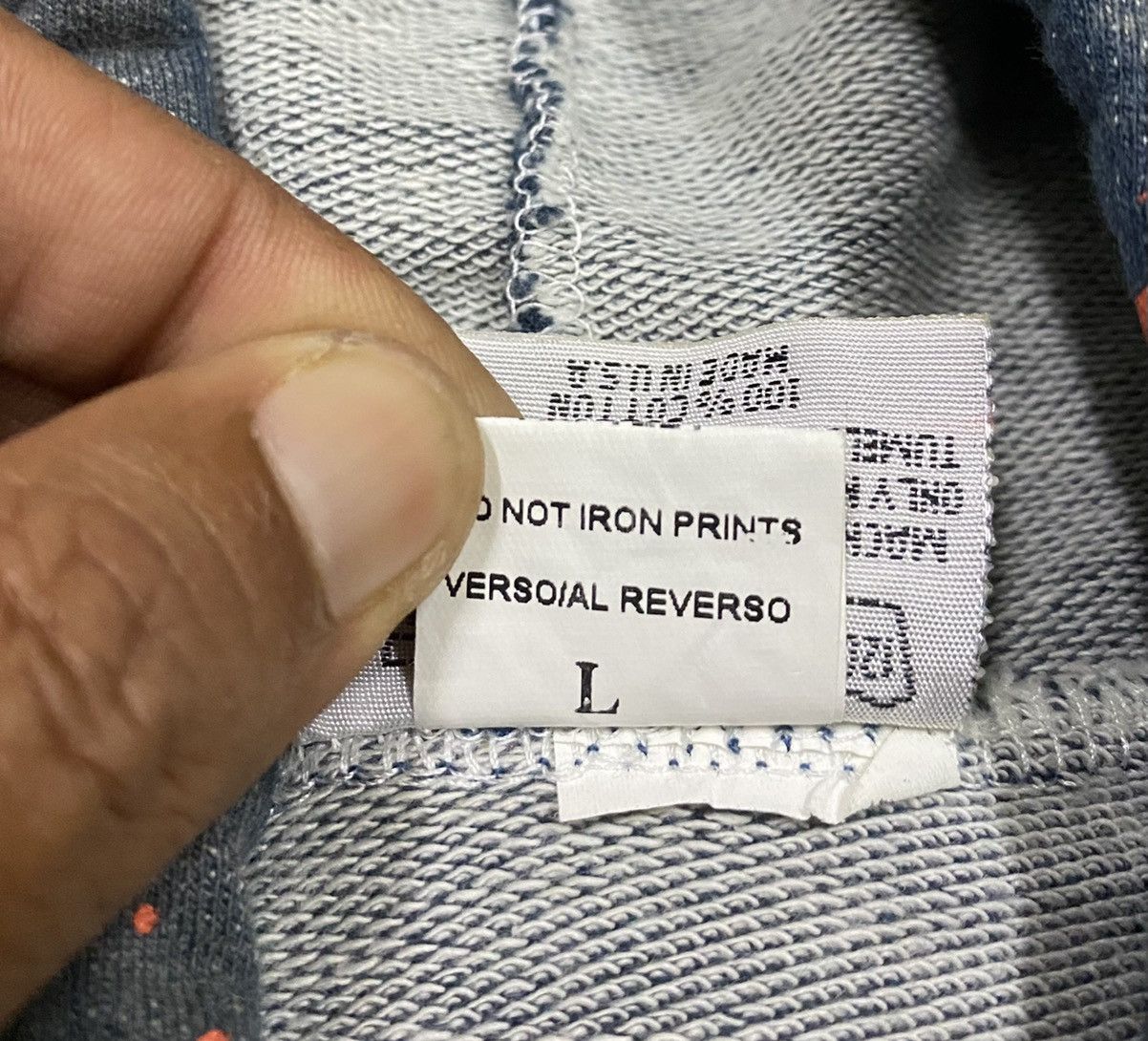 Levi's × Levi's Vintage Clothing Rare🤘🏼LEVI'S Hoodies x Distressed Style x Made in USA Size US L / EU 52-54 / 3 - 14 Thumbnail