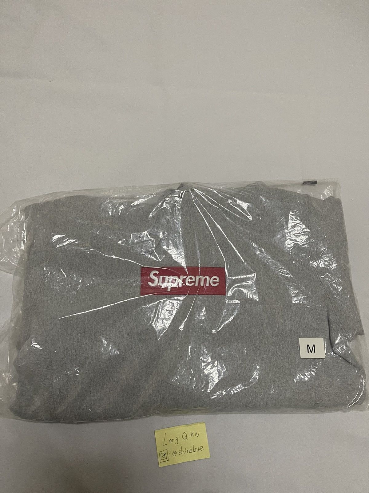 Supreme Supreme fw16 red on grey box logo hood hoodie sweatshirt Size US M / EU 48-50 / 2 - 1 Thumbnail