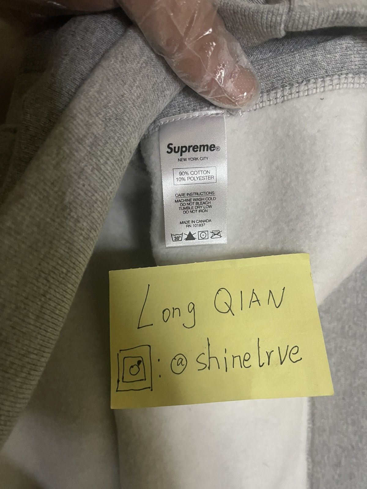 Supreme Supreme fw16 red on grey box logo hood hoodie sweatshirt Size US M / EU 48-50 / 2 - 9 Thumbnail