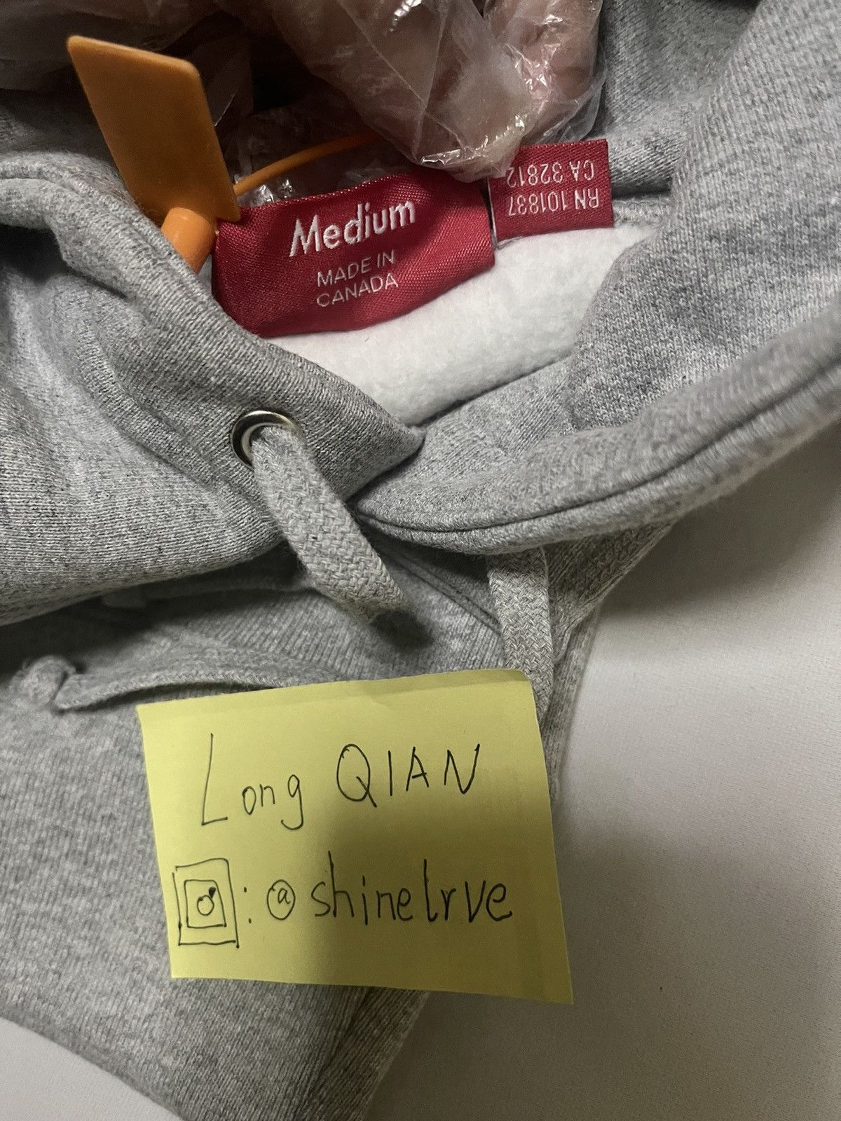 Supreme Supreme fw16 red on grey box logo hood hoodie sweatshirt Size US M / EU 48-50 / 2 - 6 Thumbnail