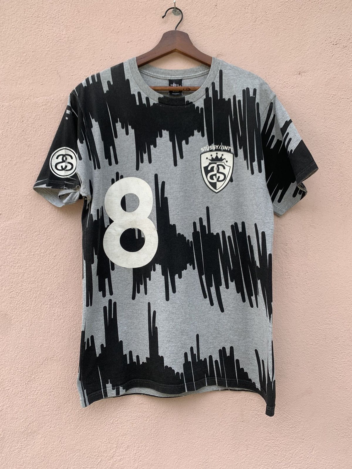 Stussy STUSSY 8 BALL FULL PRINT VINTAGE Size US M / EU 48-50 / 2 - 2 Thumbnail