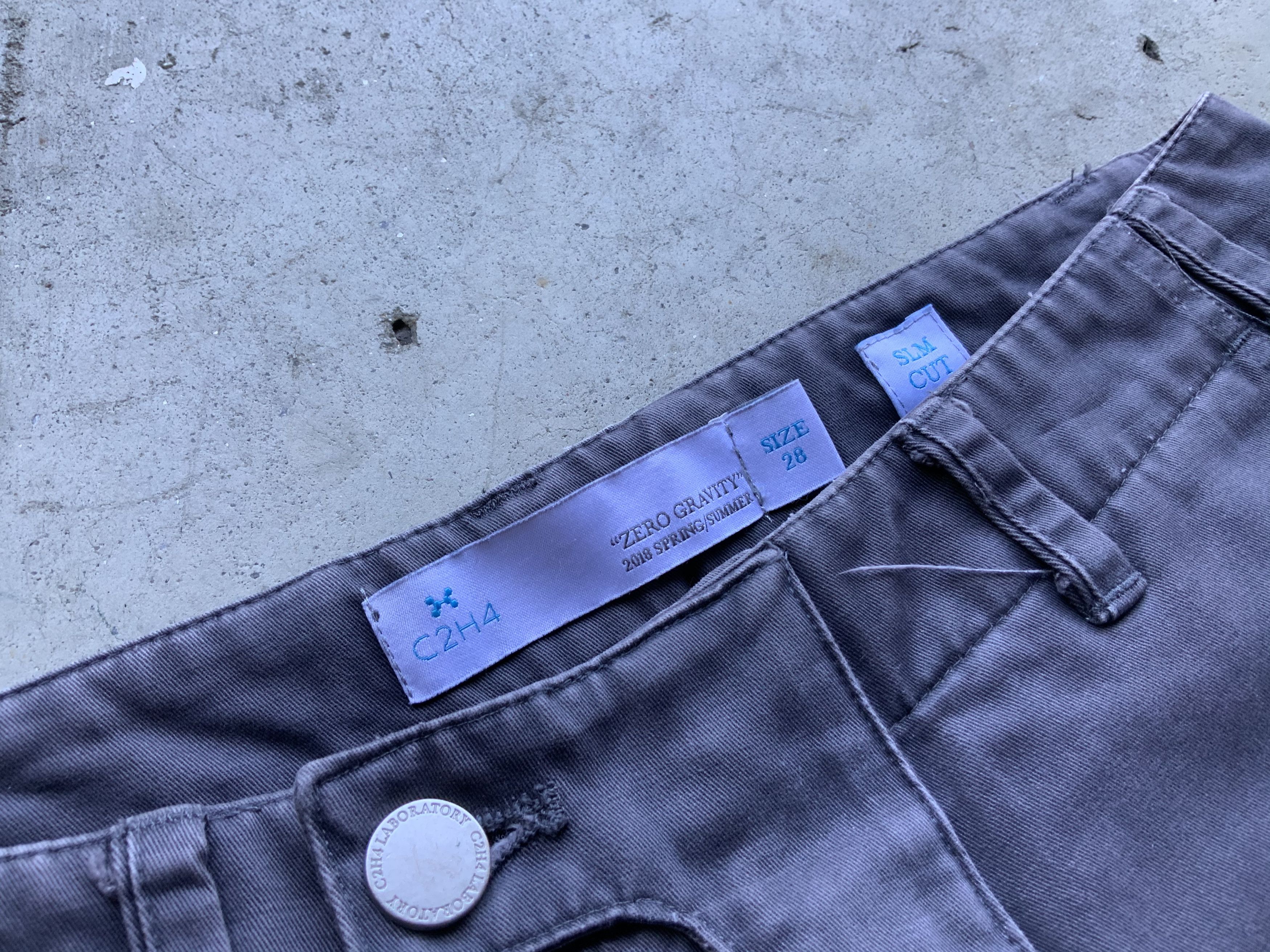 C2H4 C2H4 Zero Gravity Slim Cargo Pants Size US 28 / EU 44 - 3 Thumbnail