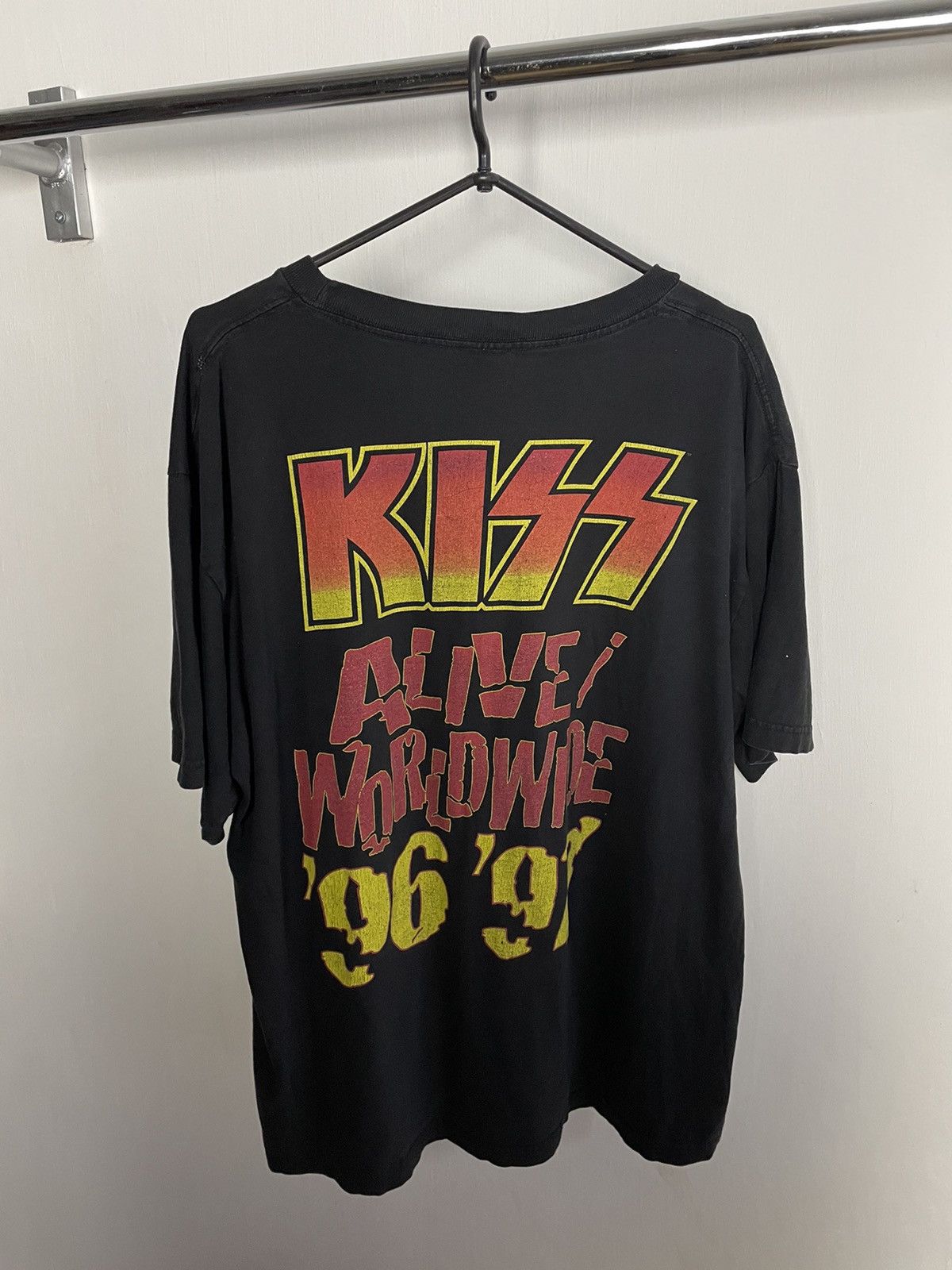 Band Tees × KISS × Vintage Vintage 1996 Kiss T-Shirt Size US XL / EU 56 / 4 - 2 Thumbnail